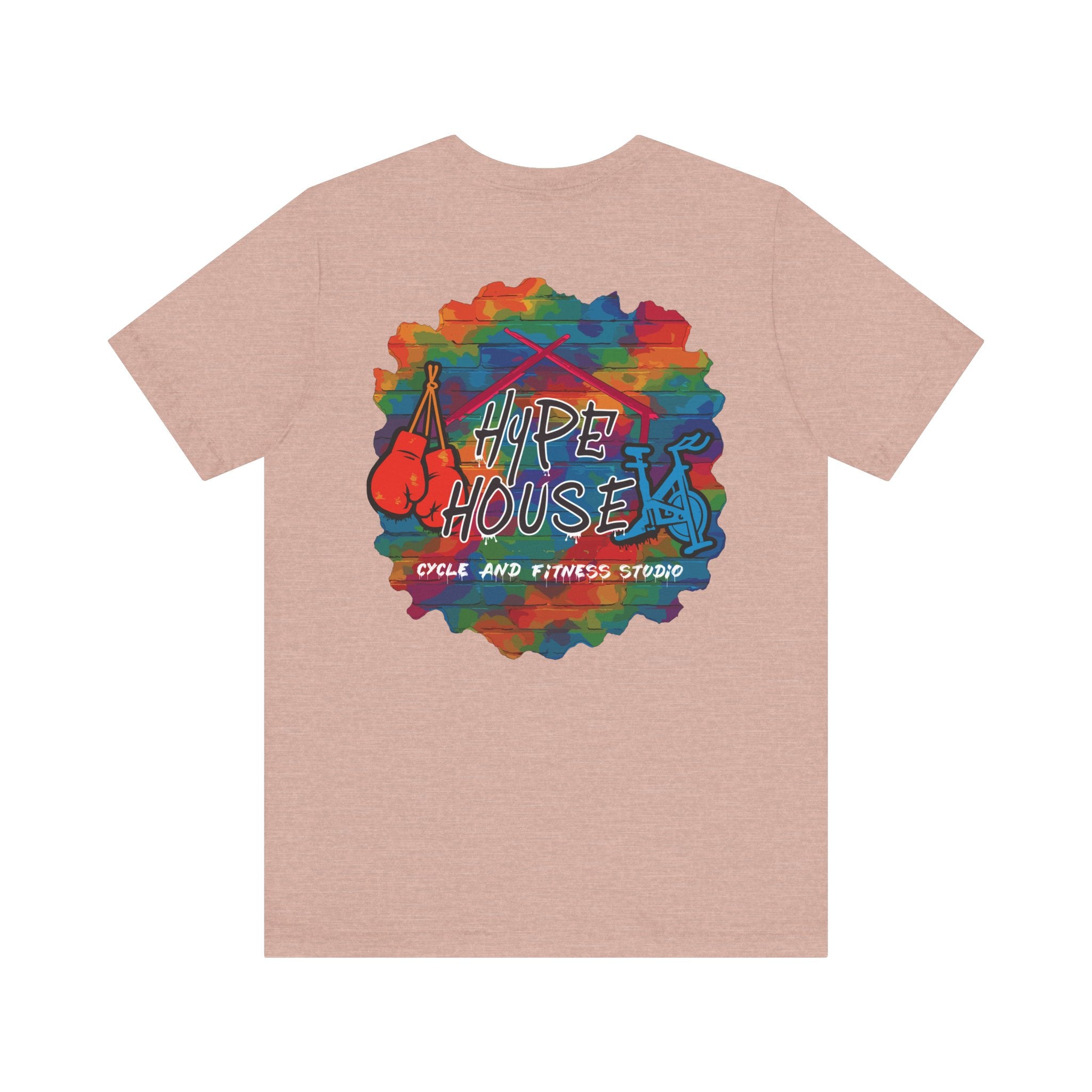 HH Cycle Color Logo light colors - Unisex Jersey Short Sleeve Tee