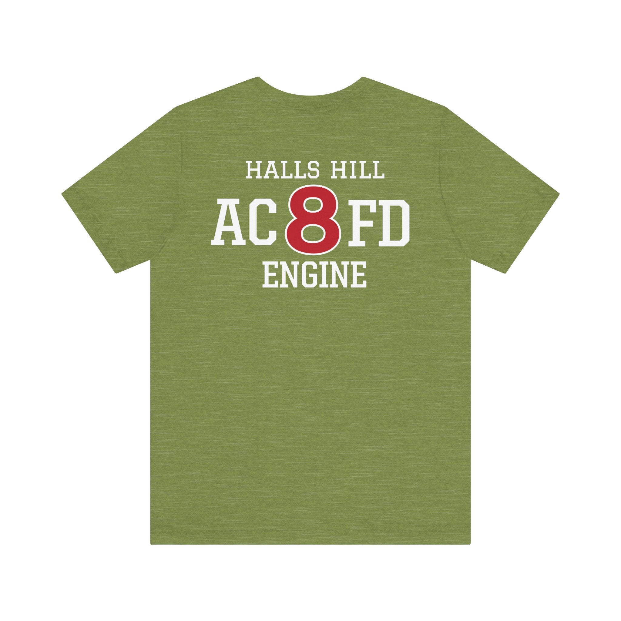 Engine 8 Halls Hill - Bella+Canvas Soft Unisex Tee