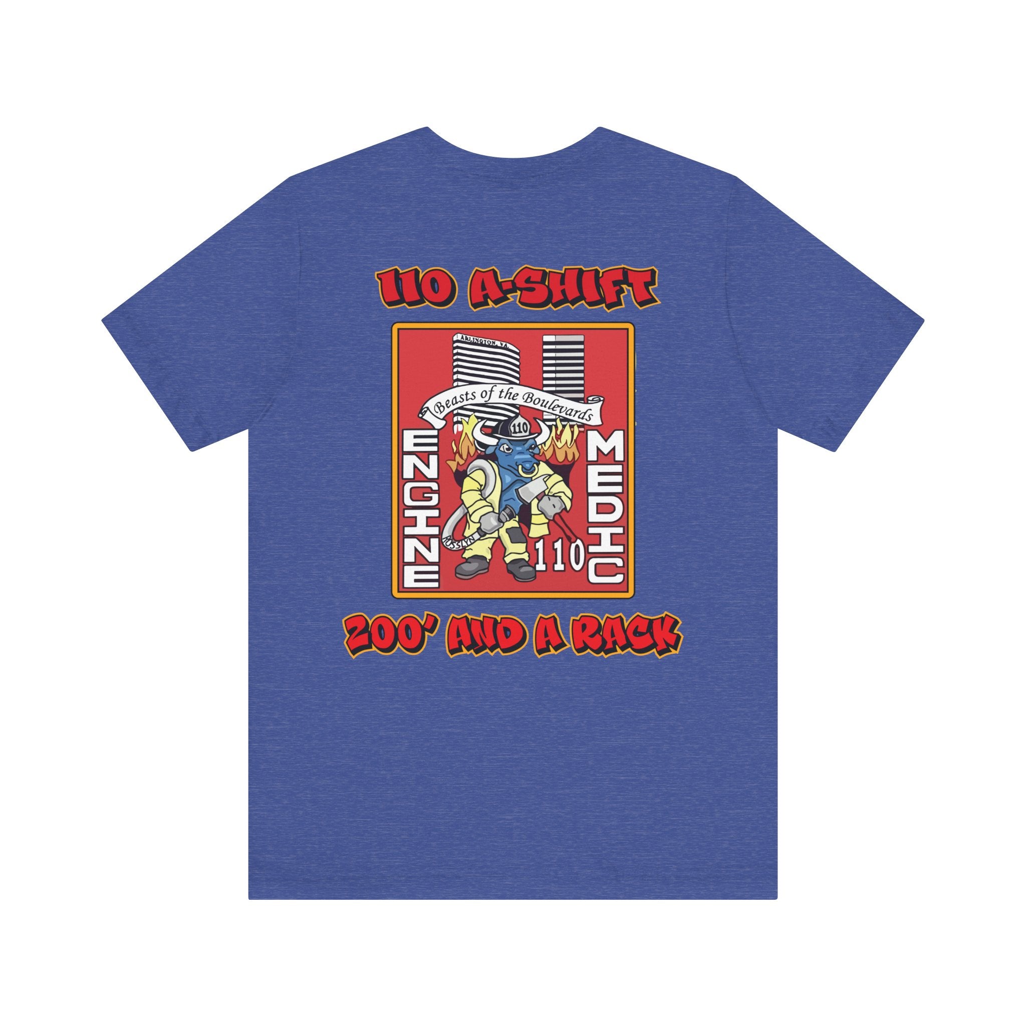 110 A-Shift Shirt Arlington - Bella+Canvas Soft Unisex Tee