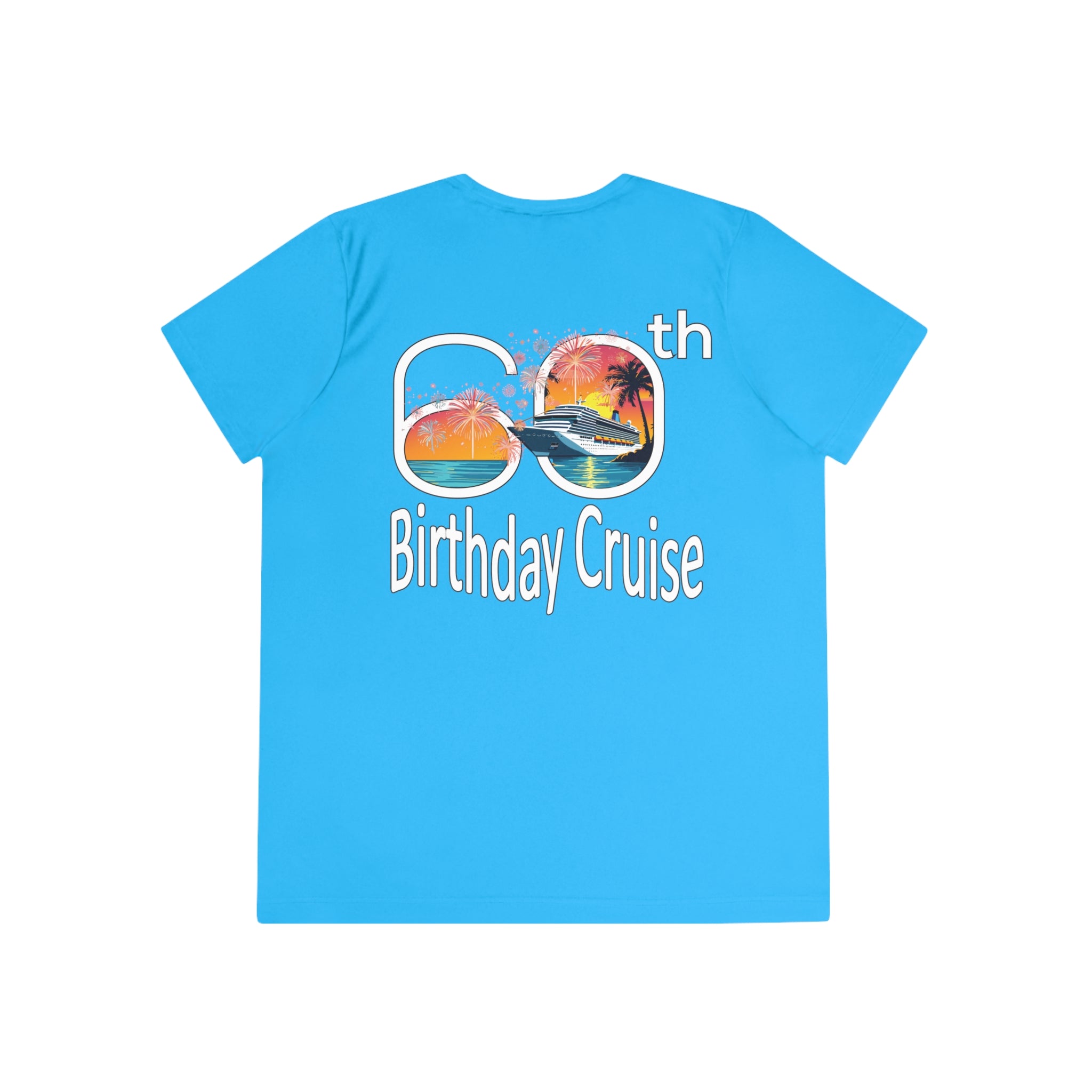 Renee Family Cruise Colorful - Ladies Moisture Wicking Competitor Tee