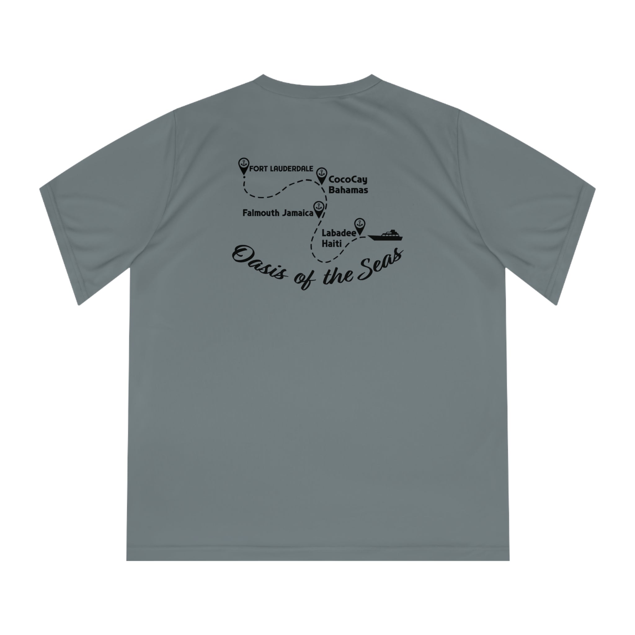 Bennett Family Cruise Black logo - Women's Performance V-Neck T-Shirt