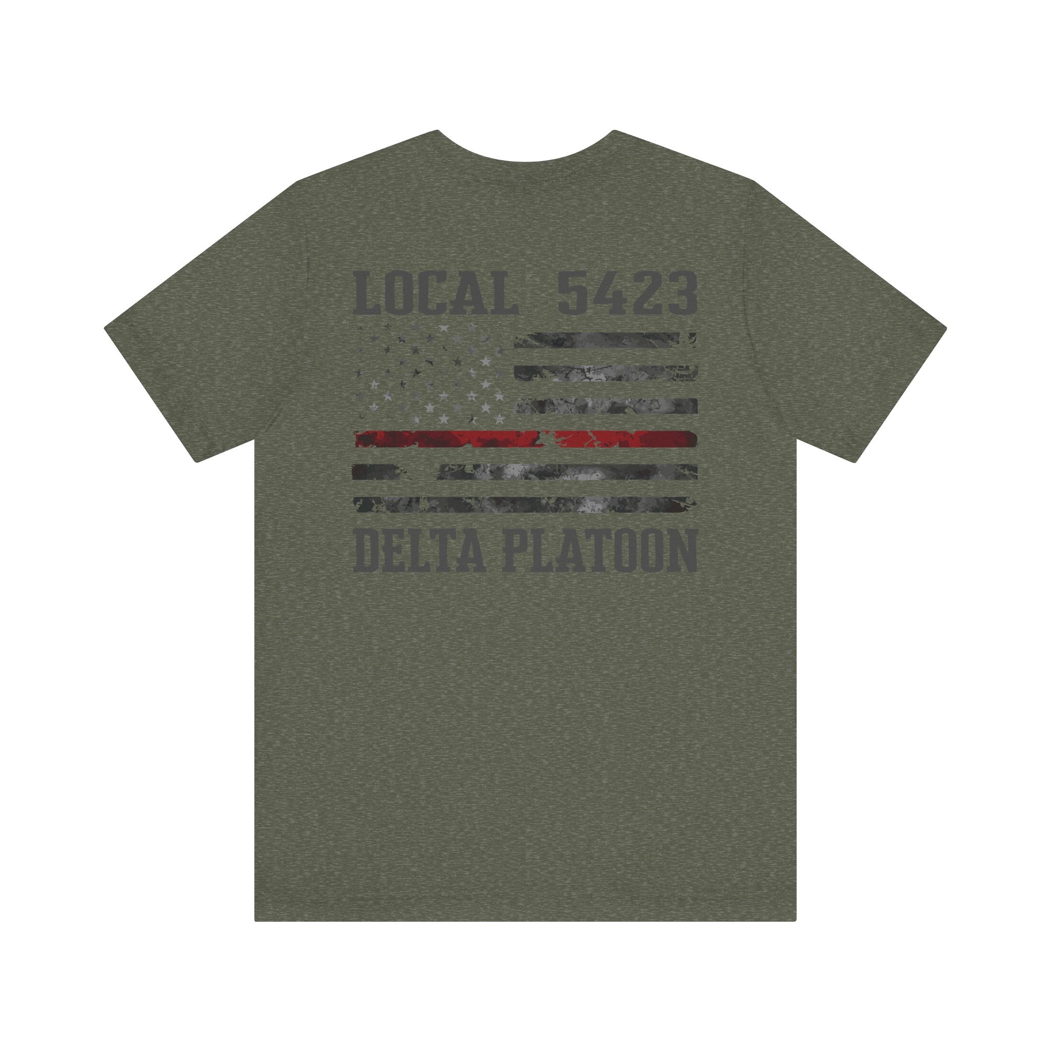 Manheim Township Local Delta Platoon Local - Bella+Canvas Soft Unisex Tee