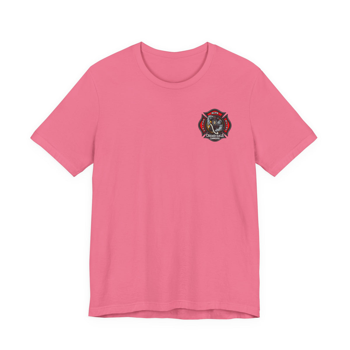 Station 3 Rhino Logo Officer - Bella+Canvas Soft Unisex Tee