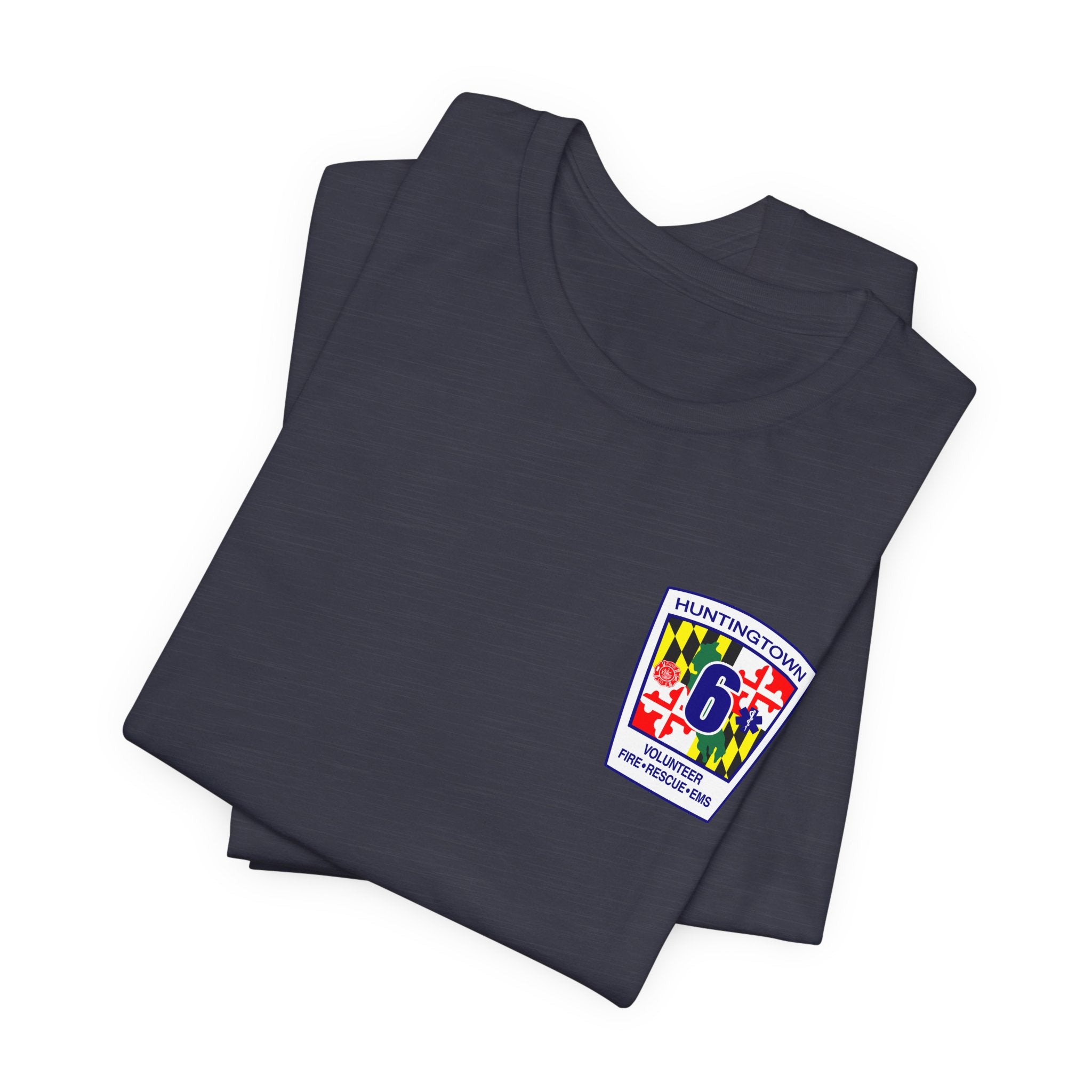 Huntingtown Vol. Fire Boat 6 - Bella+Canvas Soft Unisex Tee