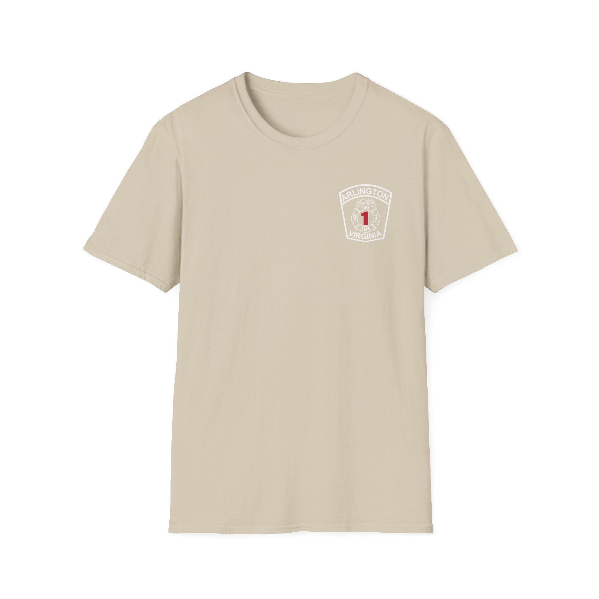 Arlington Engine 1 - Gildan Soft Cotton Softstyle T-Shirt