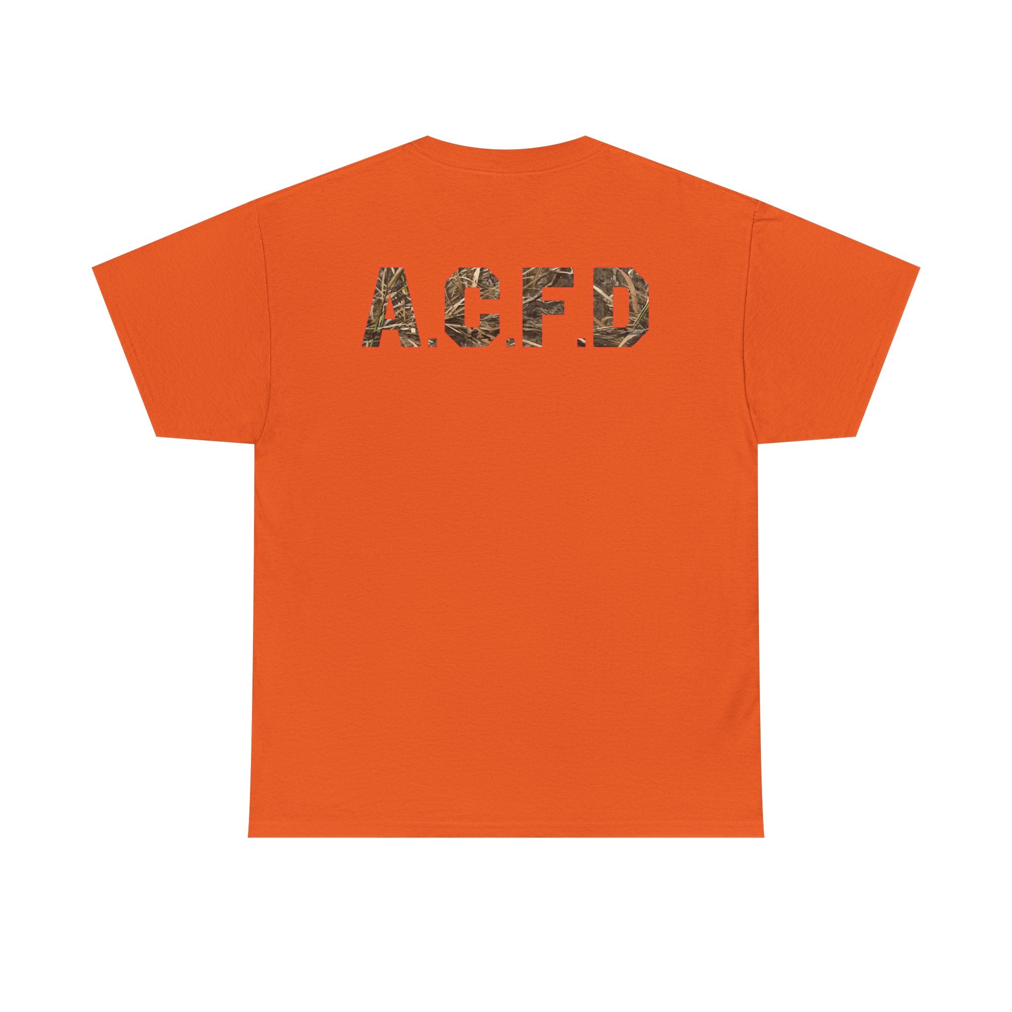 Heavy Cotton Unisex Tee - Arlington Camo Deer Hunter