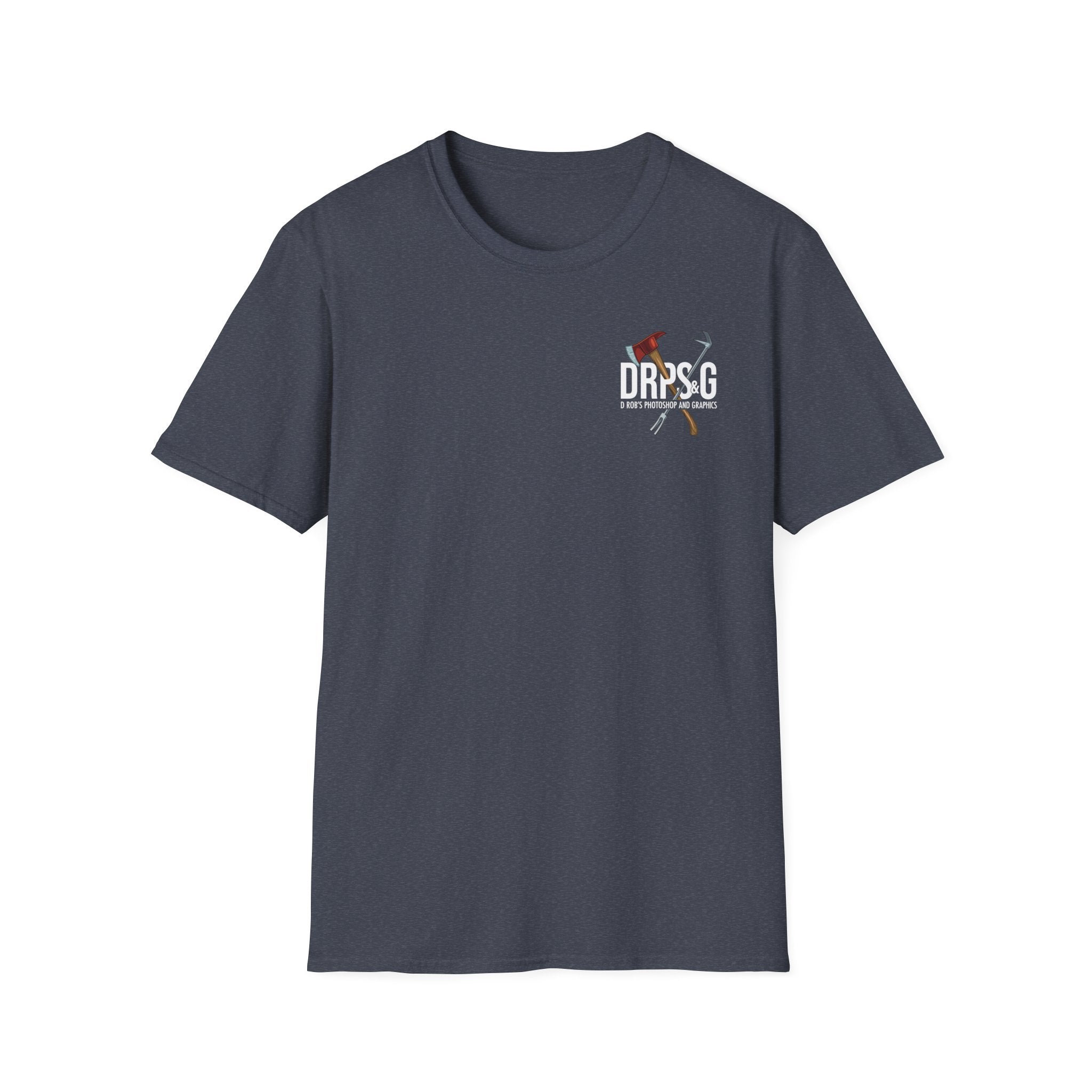 Retired Captain US Flag - Unisex Softstyle T-Shirt