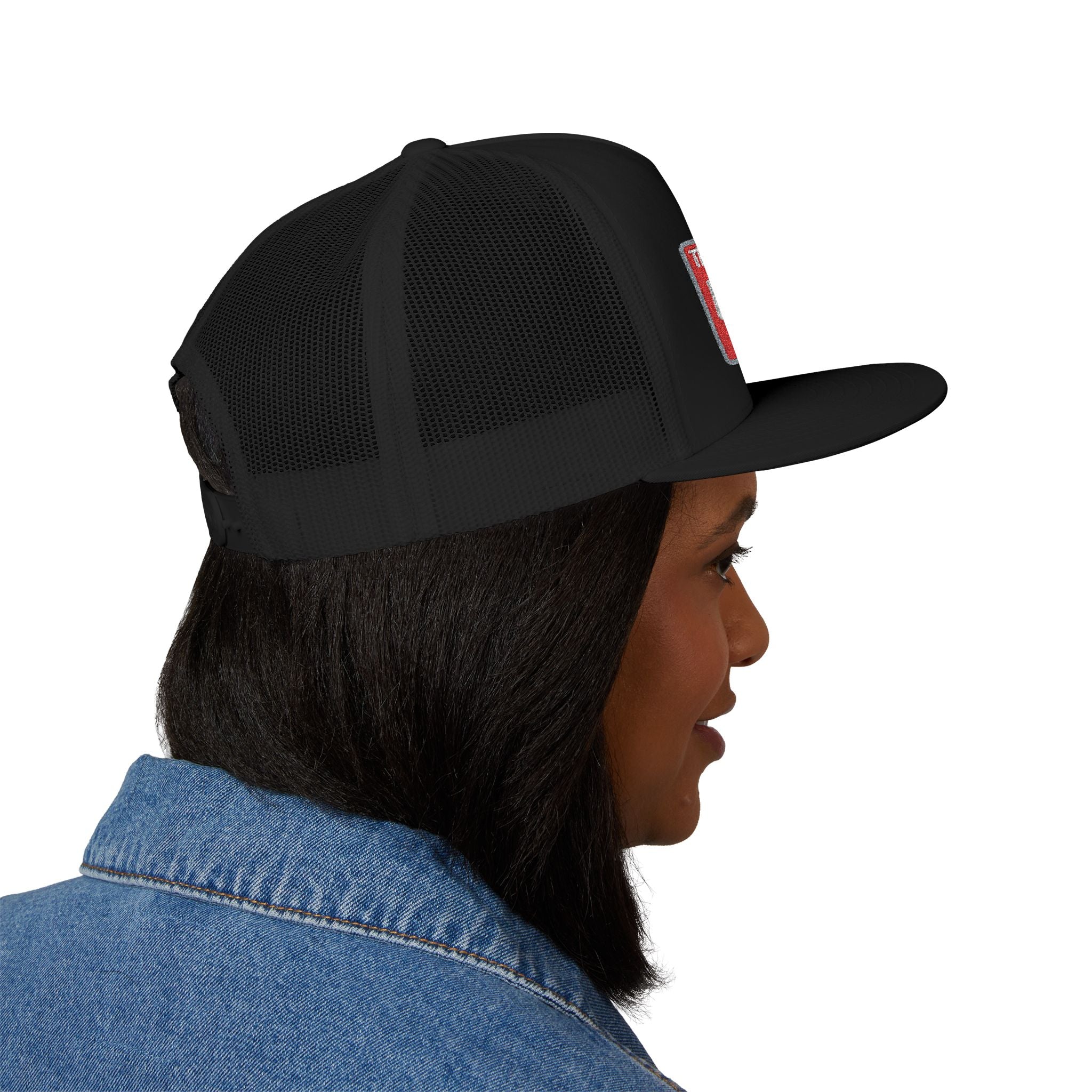 Engine 203 Remount Raiders  -5 Panel Trucker Cap (Embroidery)