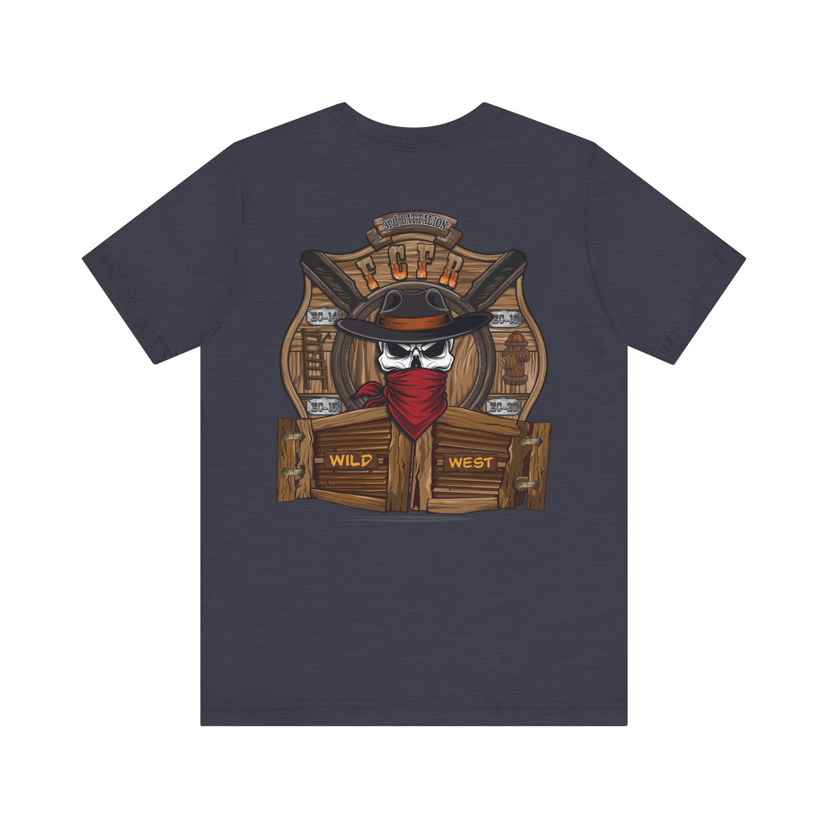 Frederick County VA Fire 3rd Battalion - Bella+Canvas Soft Unisex Tee