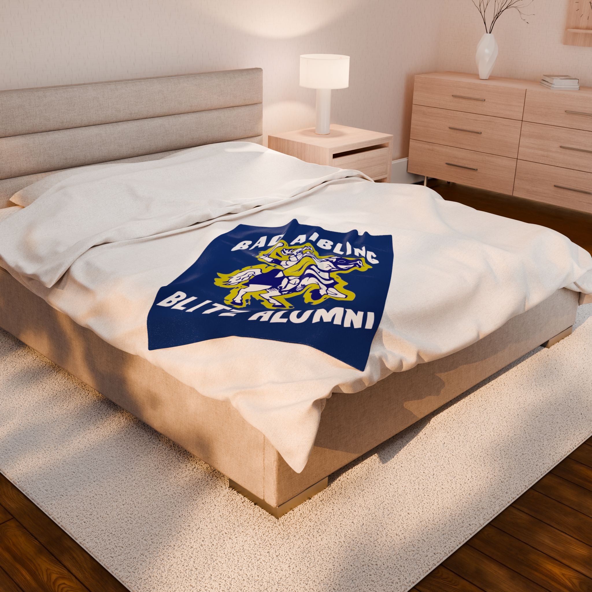 Bad Aibling Alumni - Velveteen Plush Blanket
