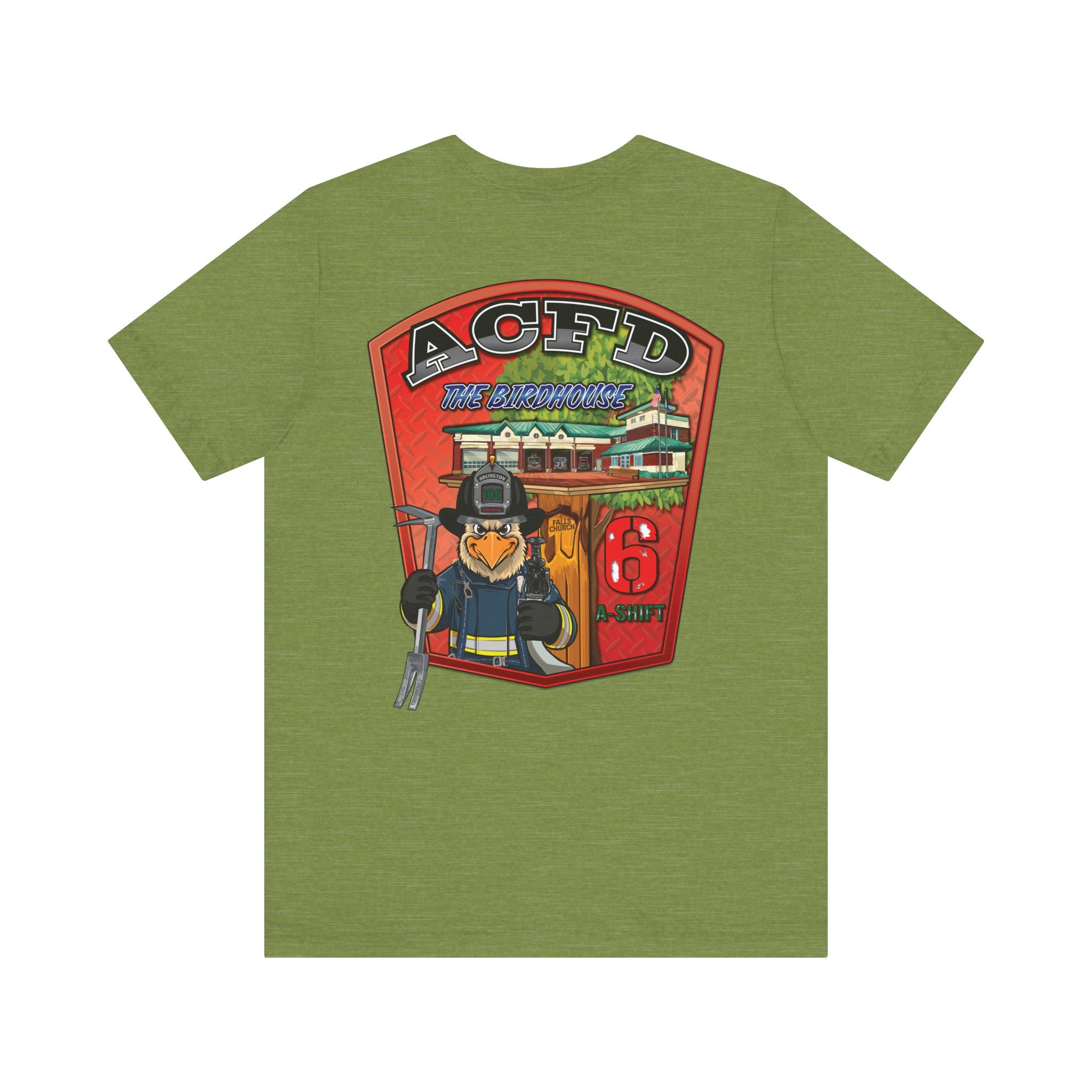 Arlington Station 6 A-Shift BirdHouse - Bella+Canvas Soft Unisex Tee