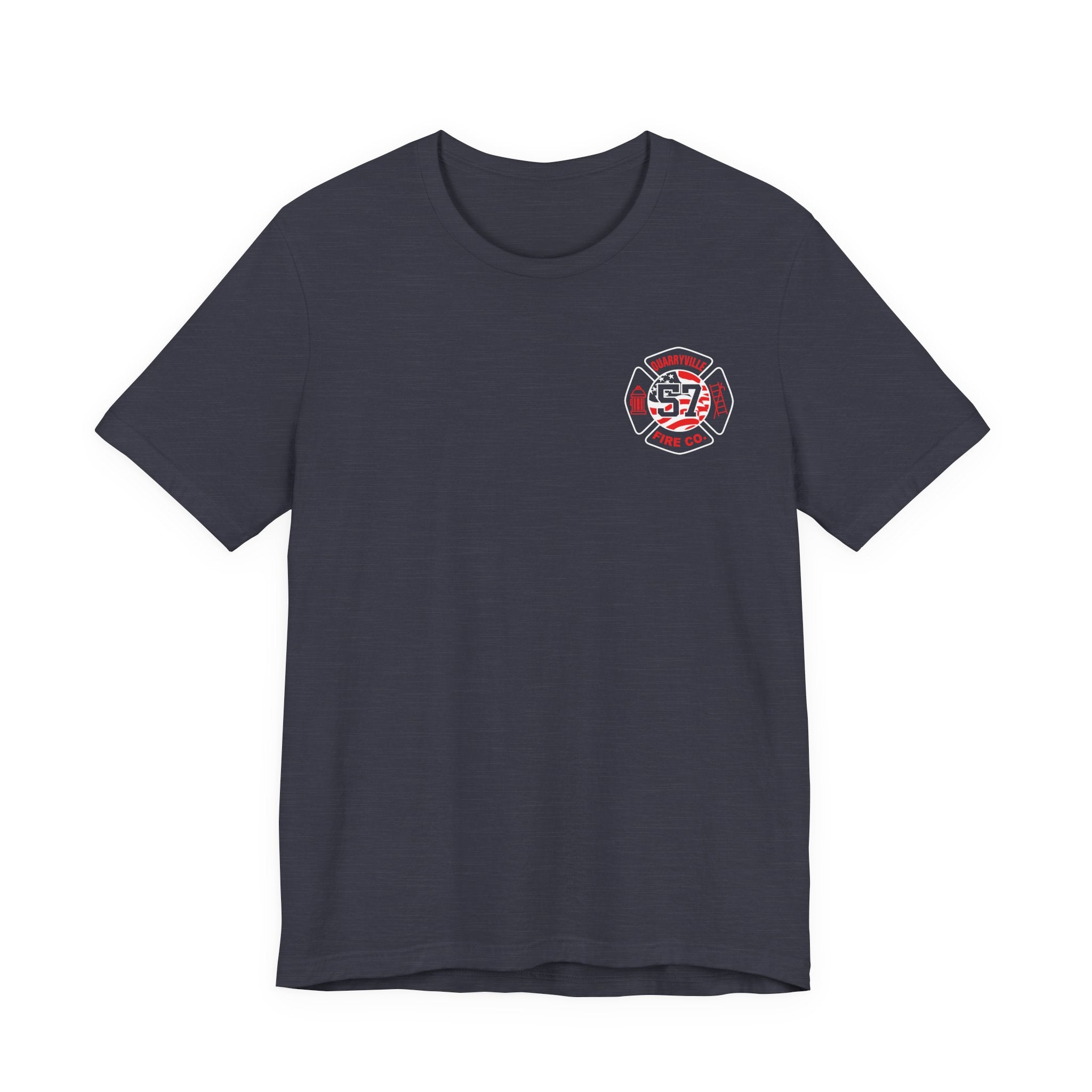 Quarryville PA Vol. Fire  - Bella+Canvas Soft Jersey Cotton Unisex Tee