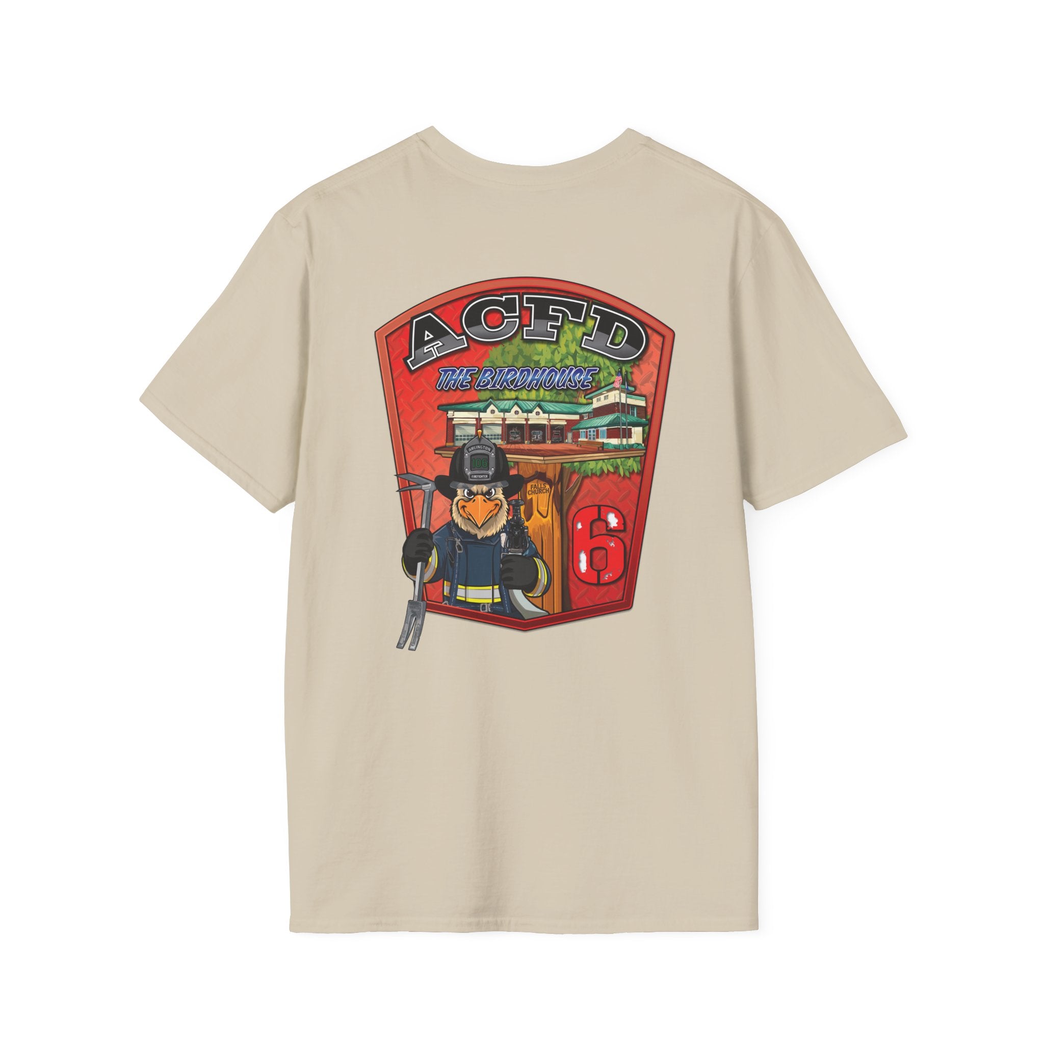 Station 6 The Bird House  - Gildan Soft Cotton Softstyle T-Shirt