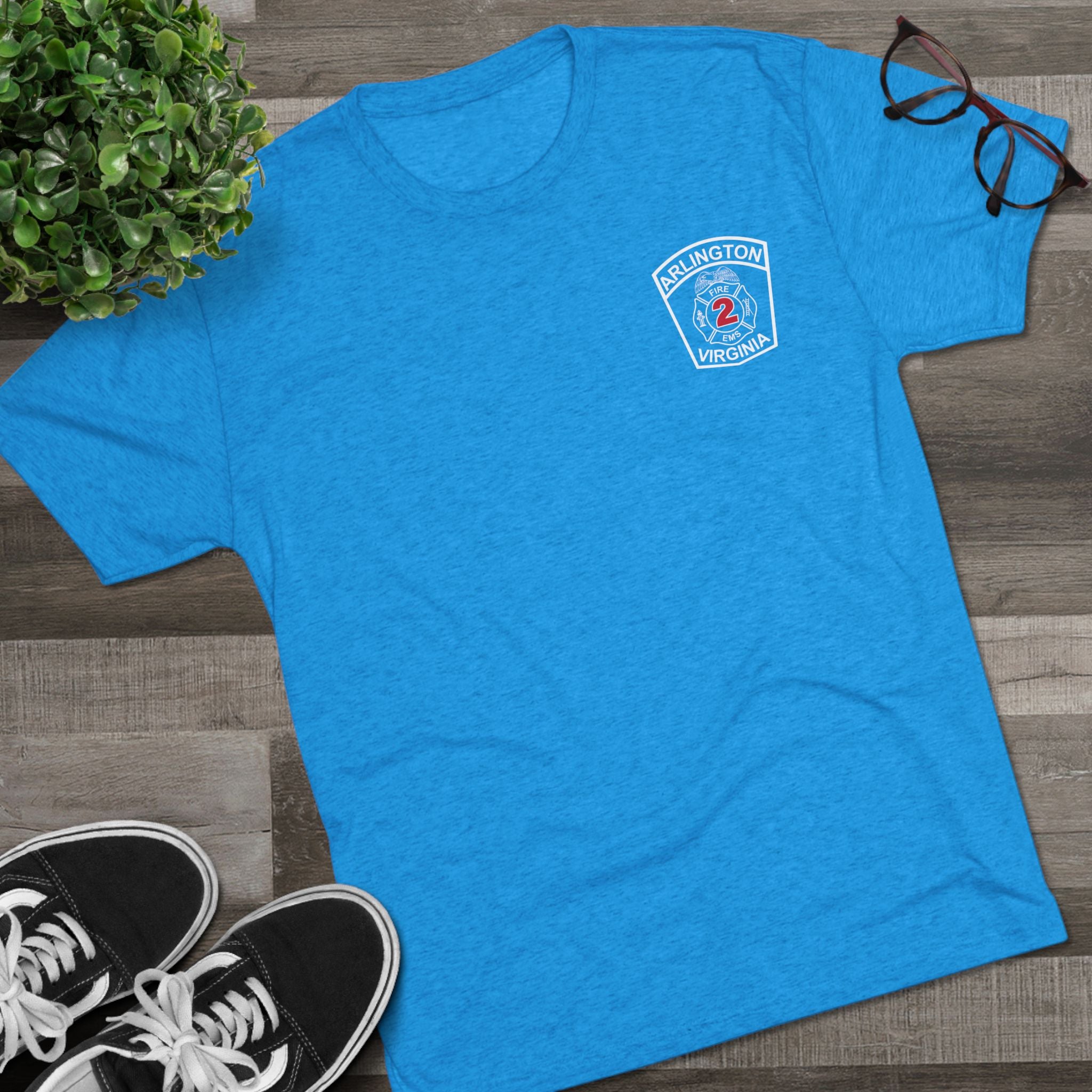 Engine 2 Arlington - NextLevel Tri-Blend Crew Tee