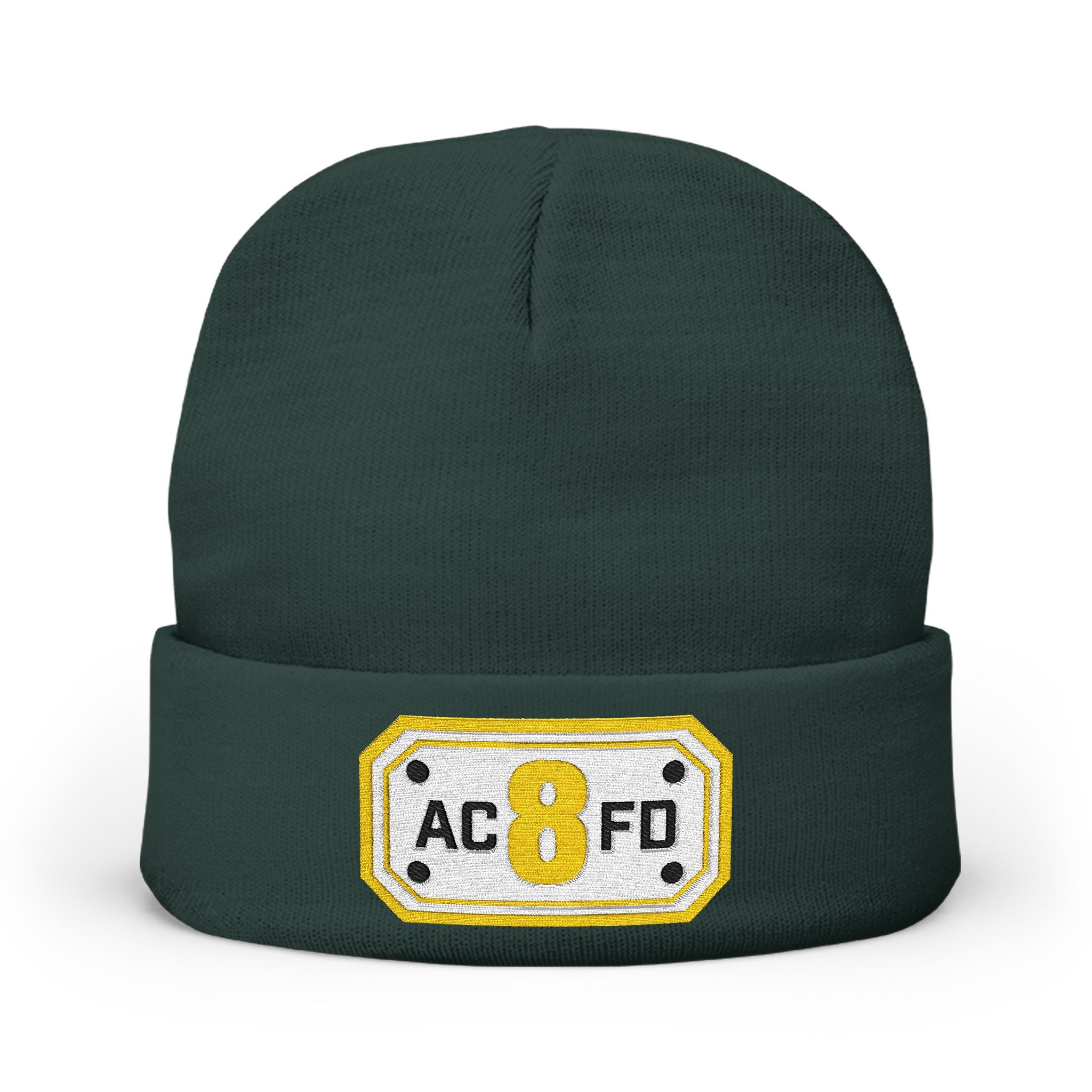 Arlington Medic 8 - Knit Beanie (Embroidery)