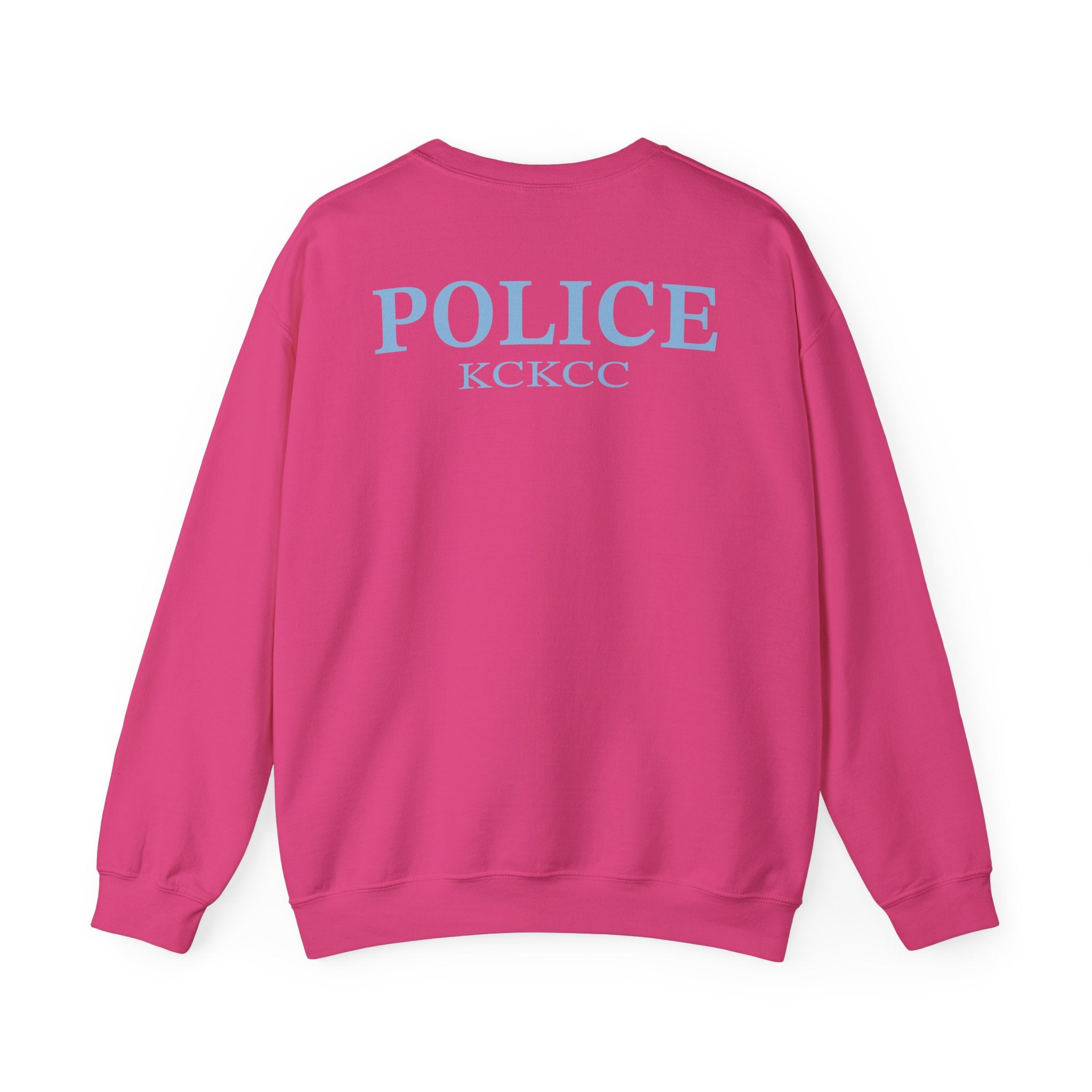 Kansas City College Police Blue Patch - Unisex Heavy Blend™ Crewneck Sweatshirt