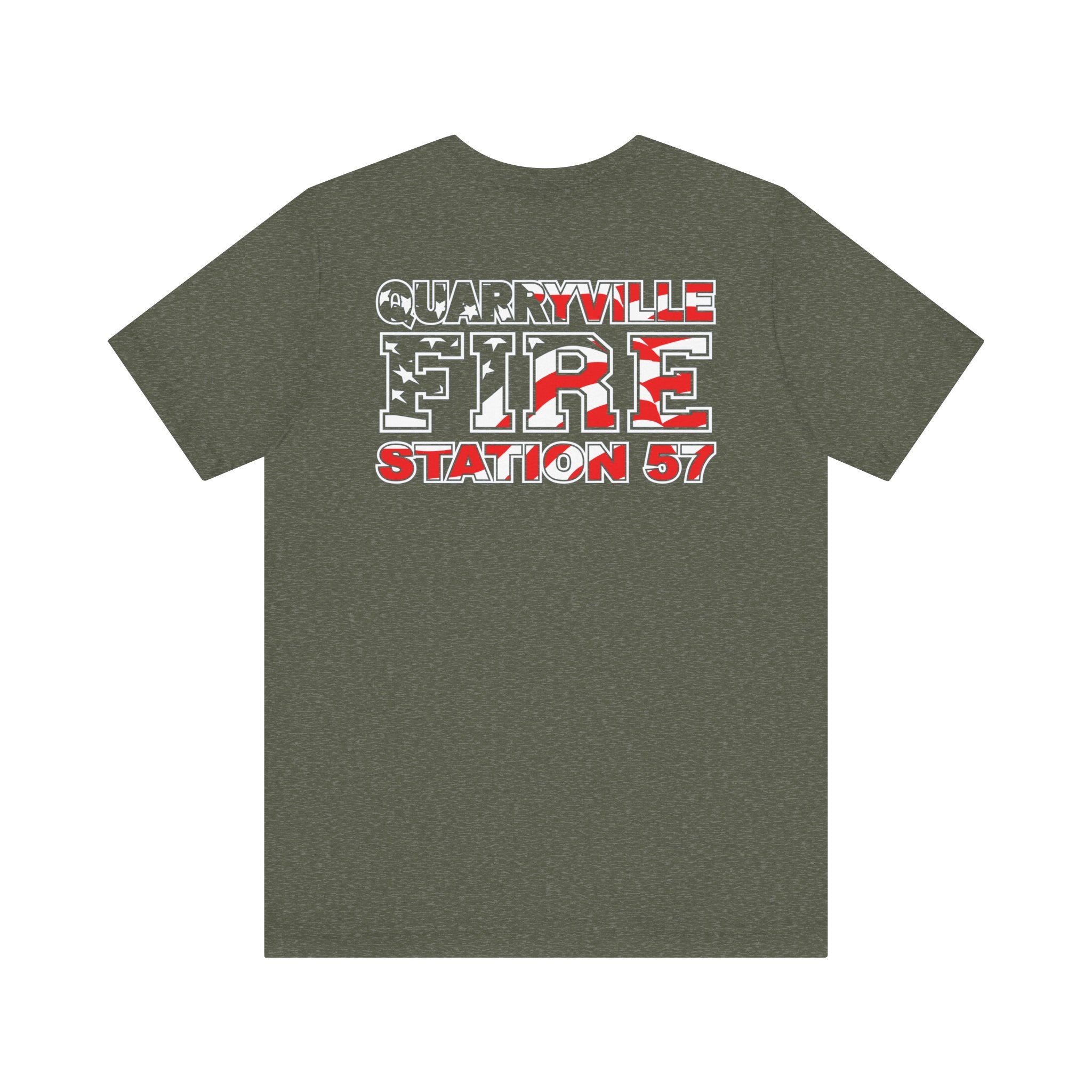 Quarryville PA Vol. Fire  - Bella+Canvas Soft Jersey Cotton Unisex Tee
