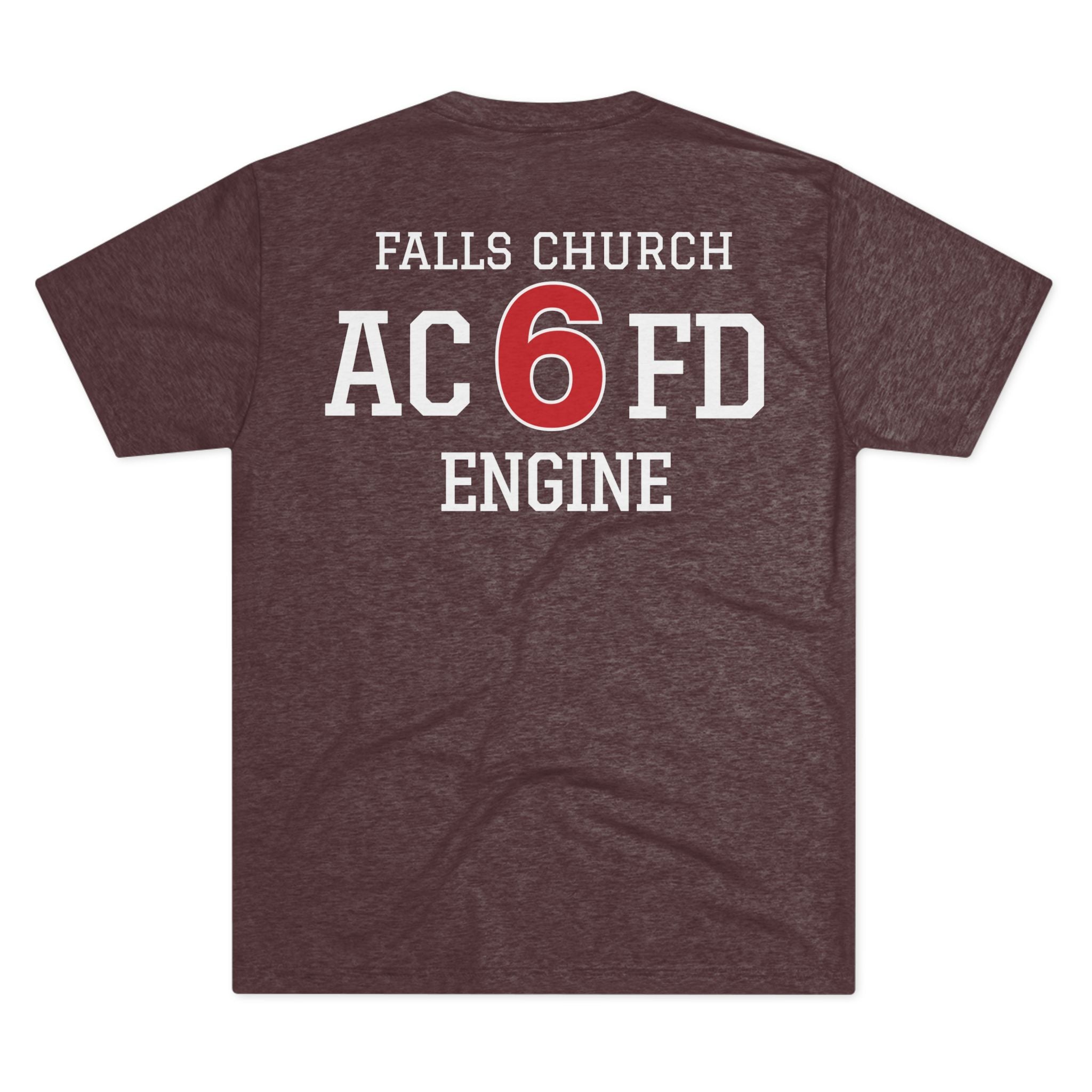 Engine 6 Falls Church - NextLevel Tri-Blend Crew Tee
