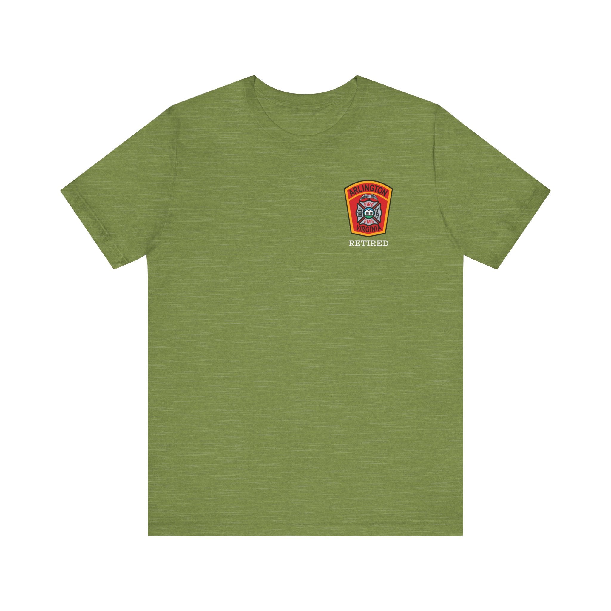 Arlington Retired patch - Bella+Canvas Soft Unisex Tee