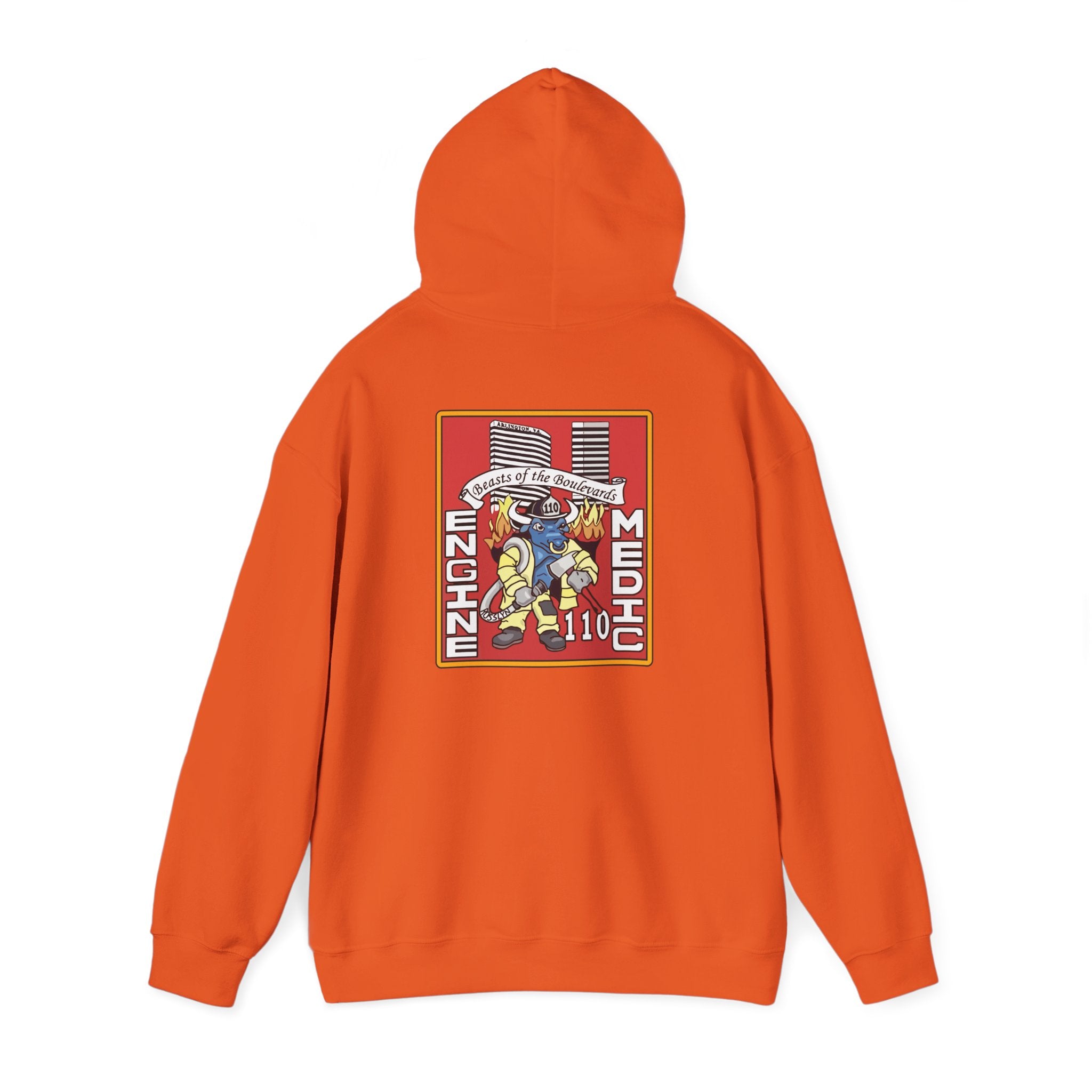Arlington Station 10 Beast of Blvd - Gildan Heavy Blend™ Hooded Sweatshirt