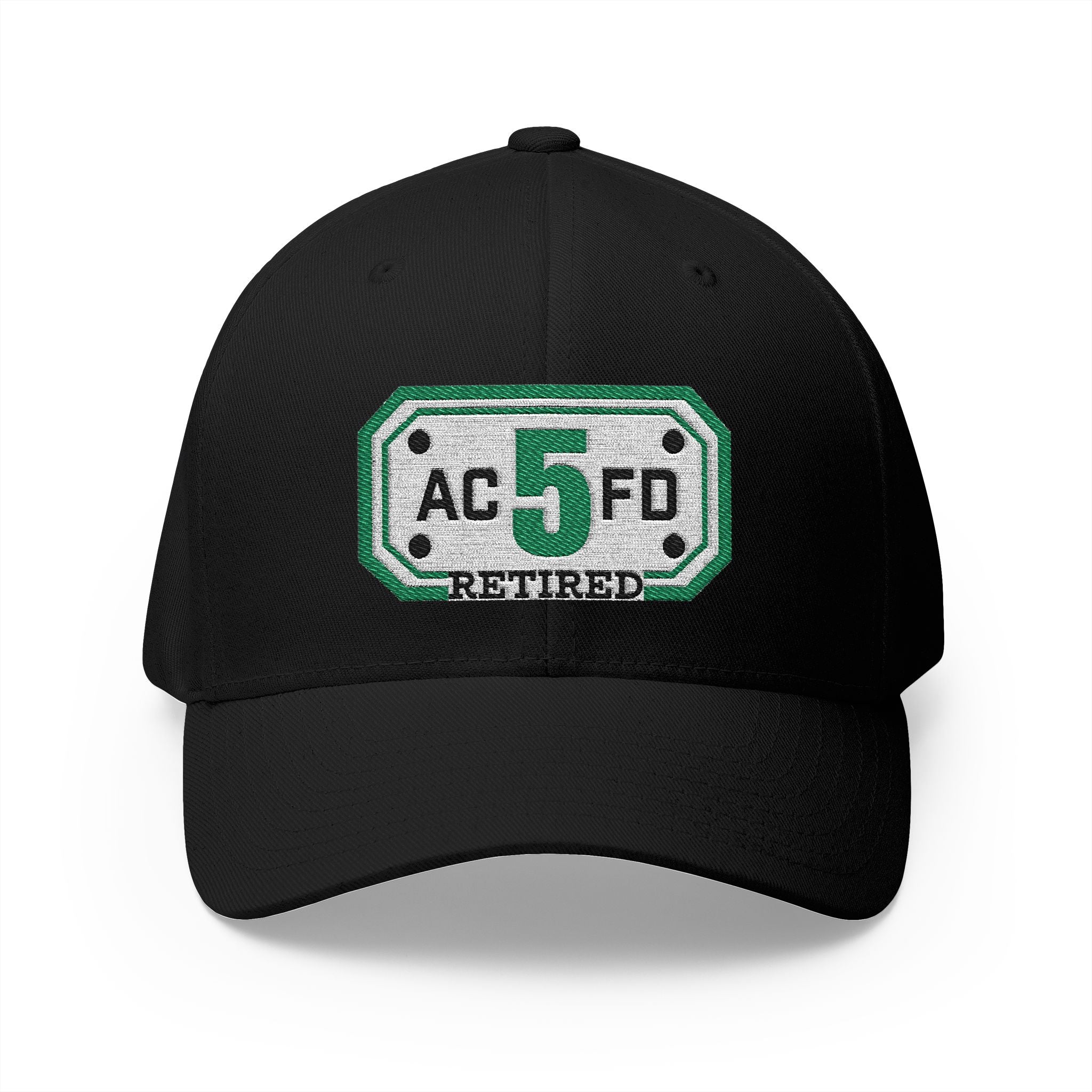 Retired Arlington Truck 5 - FLEXFIT Closed-Back Structured Cap (Embroidery)