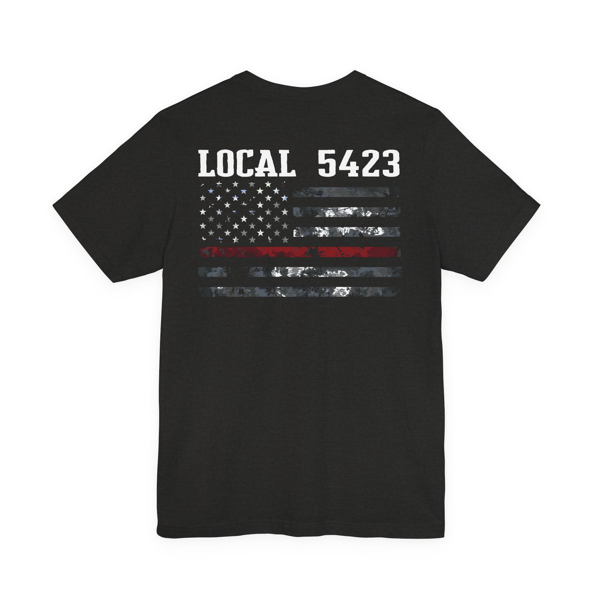 Manheim Township Local 5423 white - Bella+Canvas Soft Unisex Tee