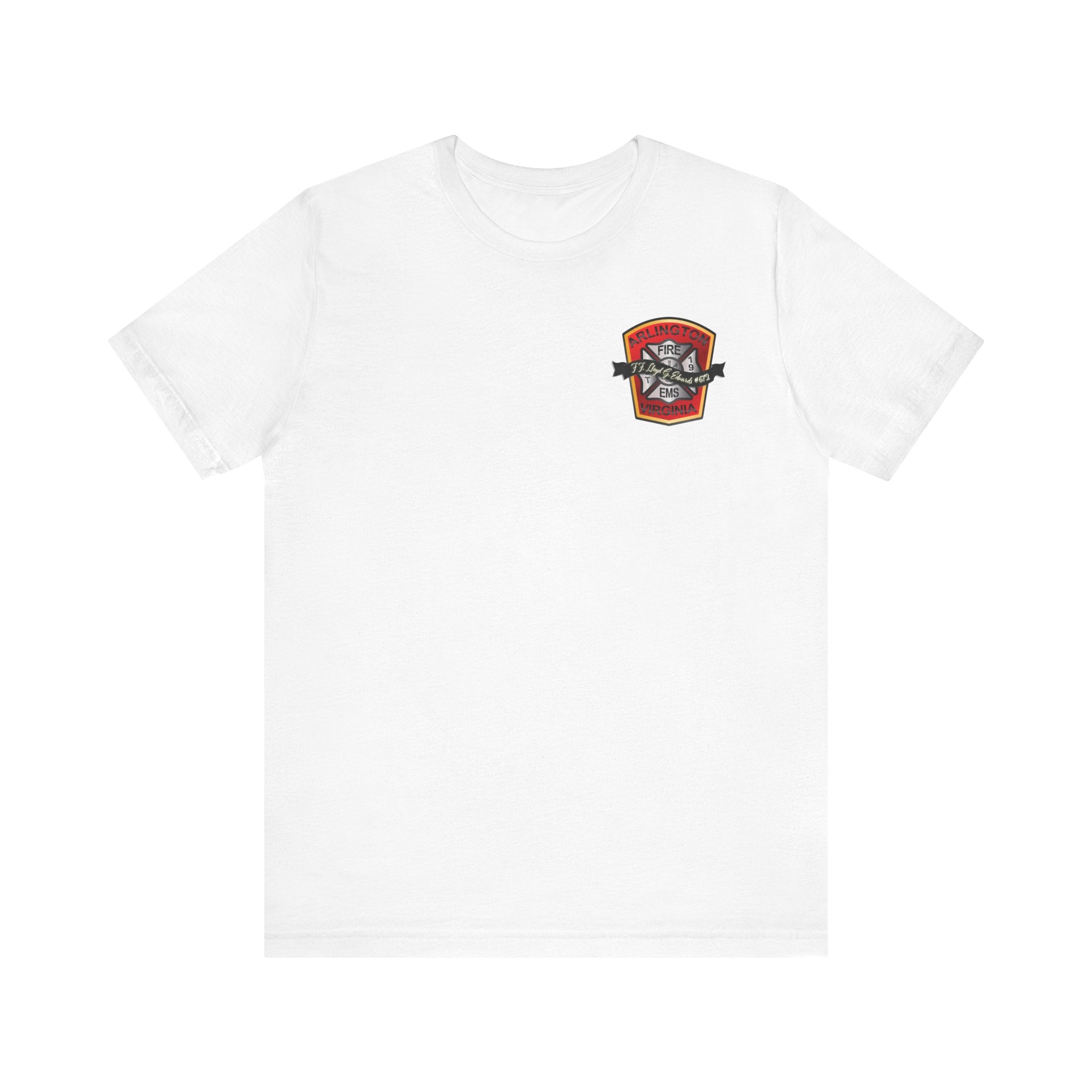 Lloyd Edwards Memorial Shirt  (Proceeds $8.49 per shirt  going to Local 2800 Benevolent Fund)- Unisex Jersey Short Sleeve Tee