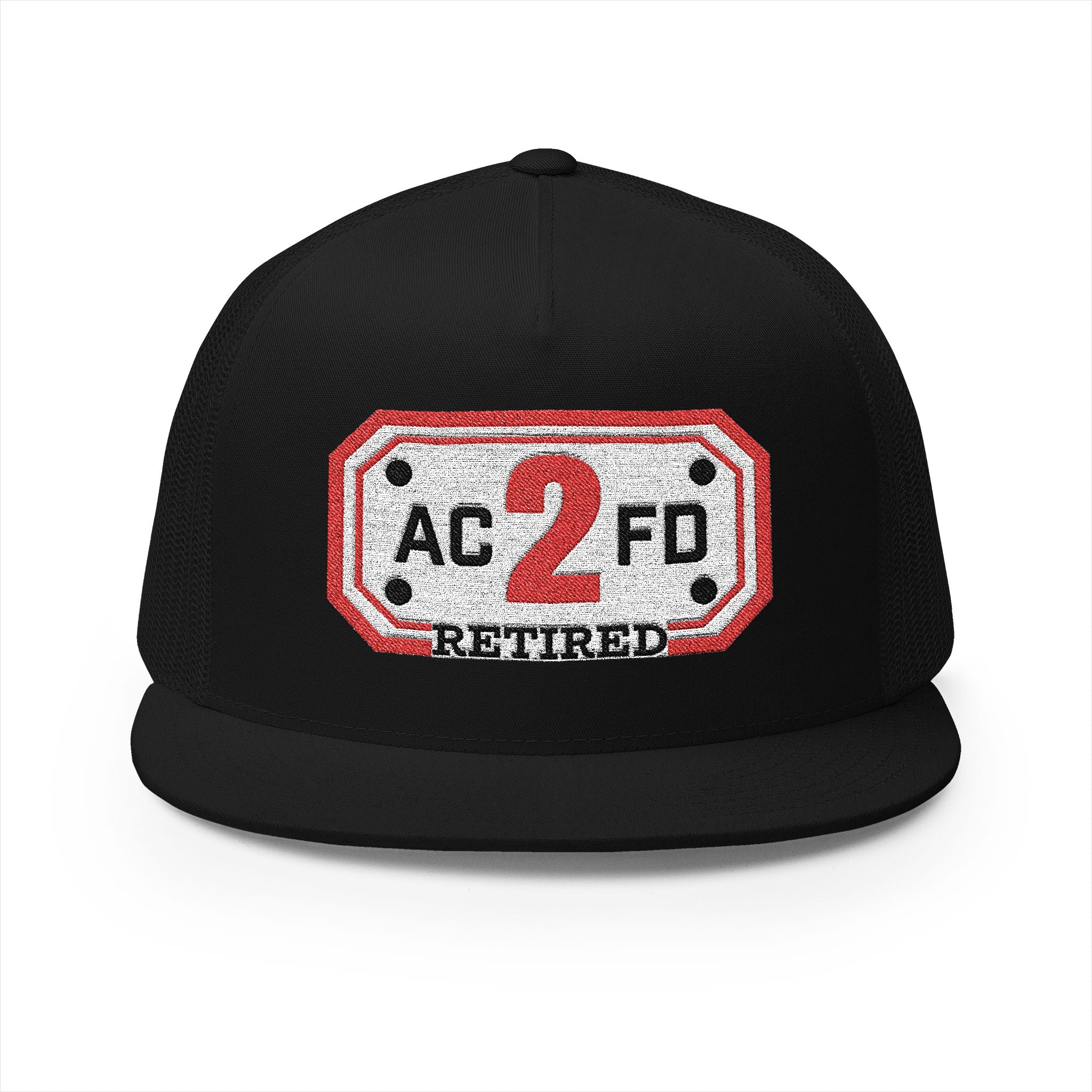Retired Arlington Engine 2 - 5 Panel Trucker Cap (Embroidery)