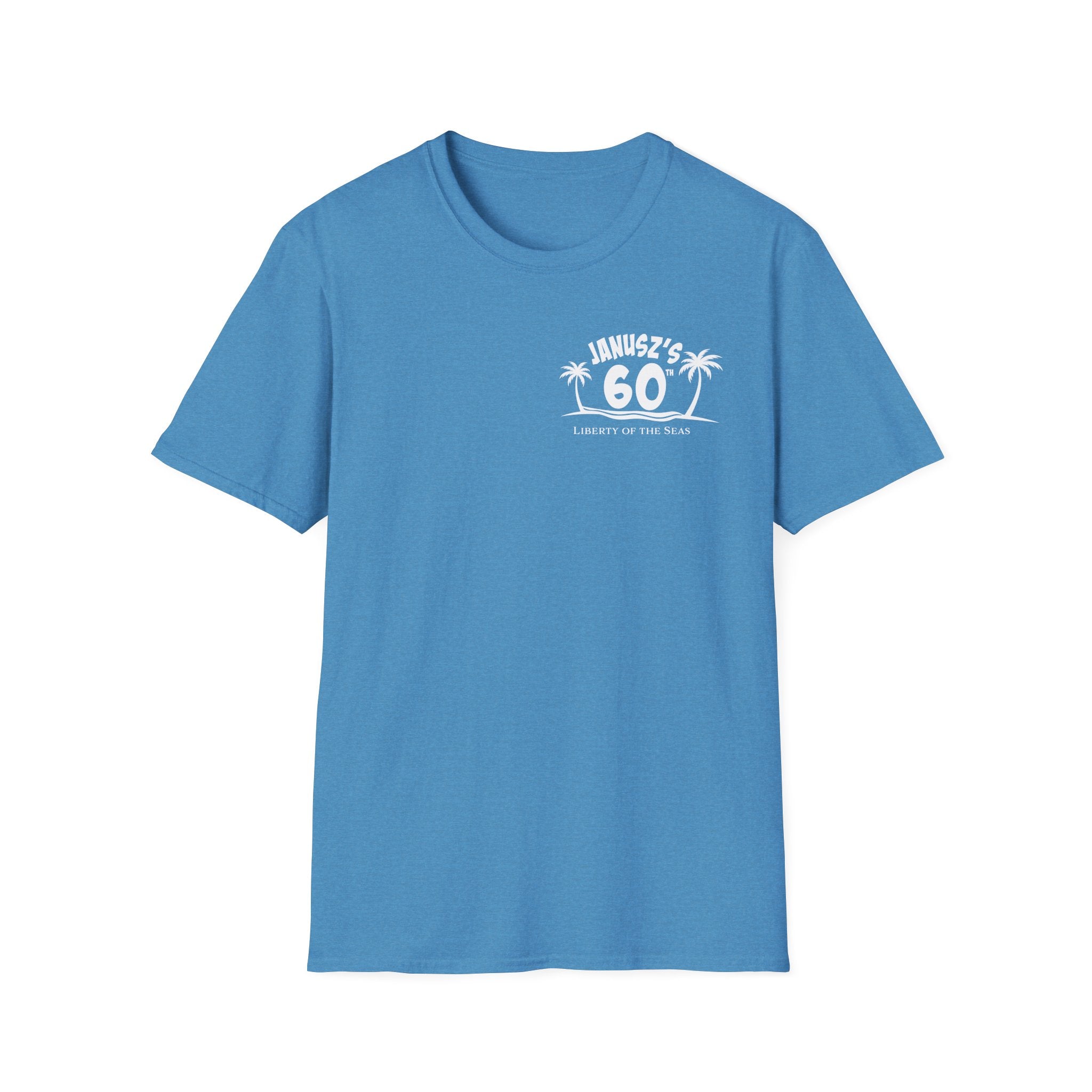 Renee Family Cruise white - Unisex Softstyle Cotton T-Shirt