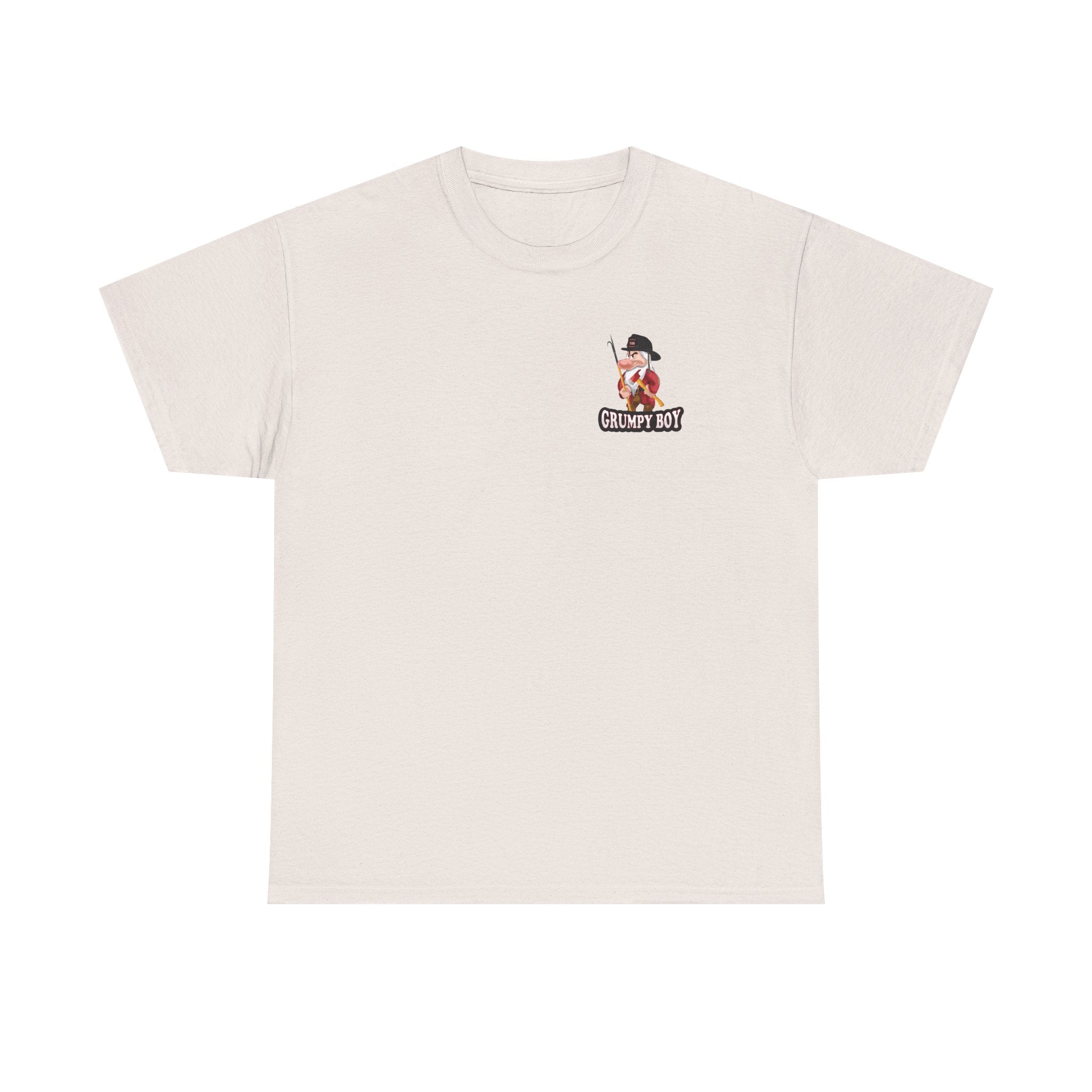 Grumpy Boy Firefighter - Heavy Cotton Unisex Tee