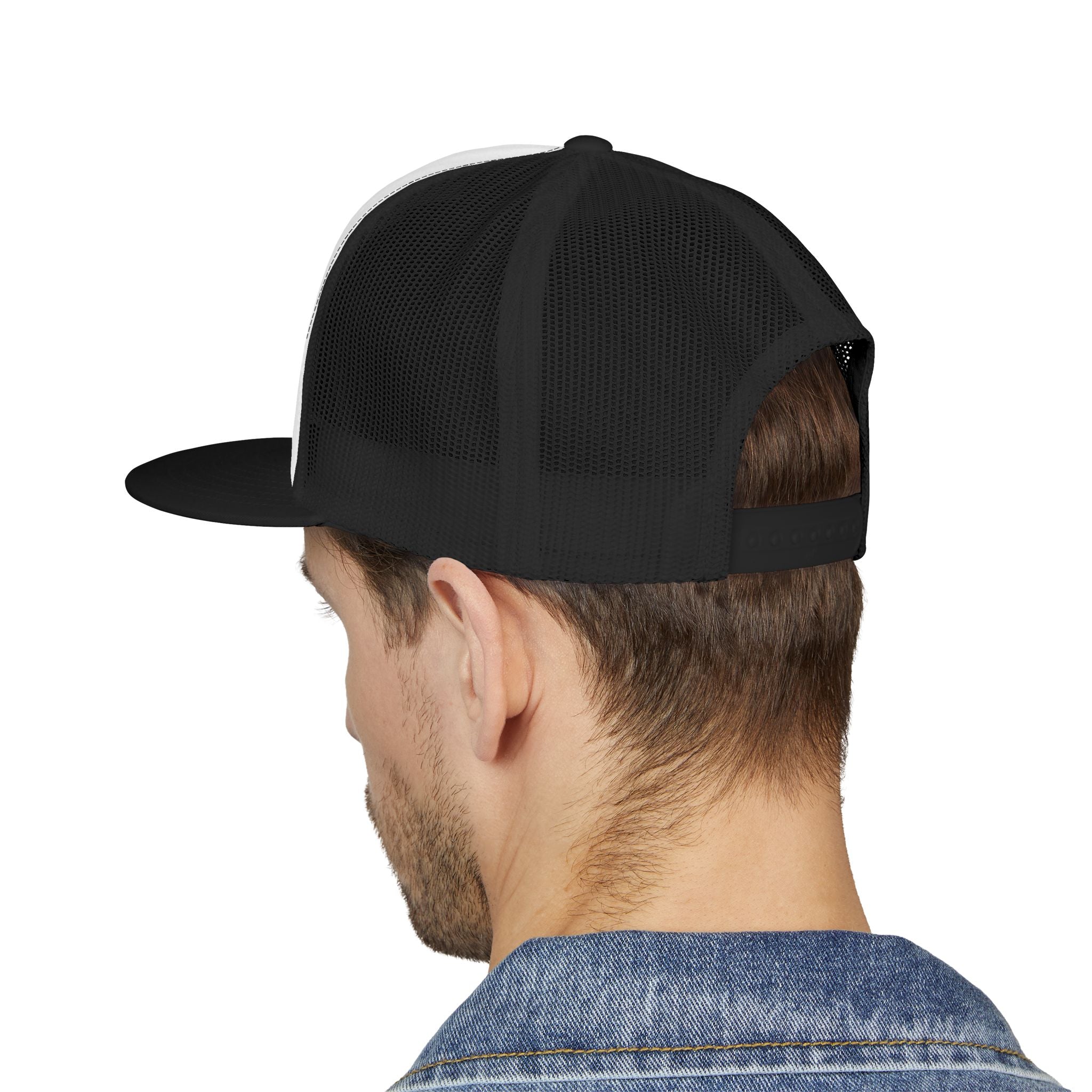 Arlington Rescue 2 (requested different style hat) - 5 Panel Trucker Cap (Embroidery)