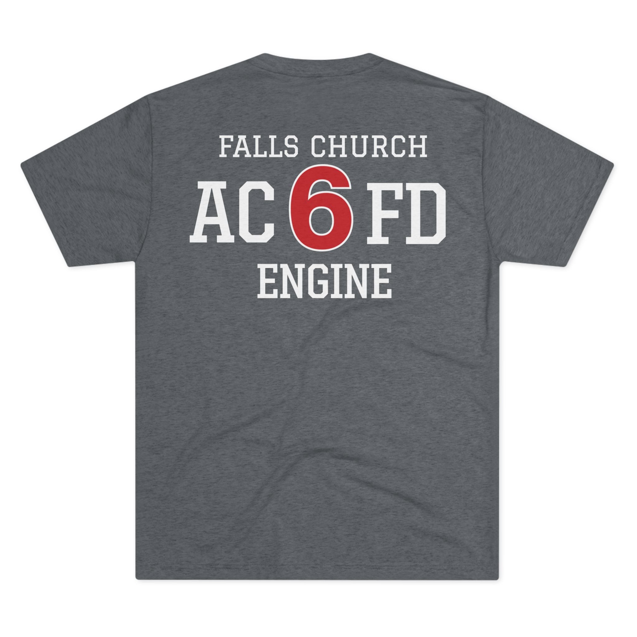 Engine 6 Falls Church - NextLevel Tri-Blend Crew Tee