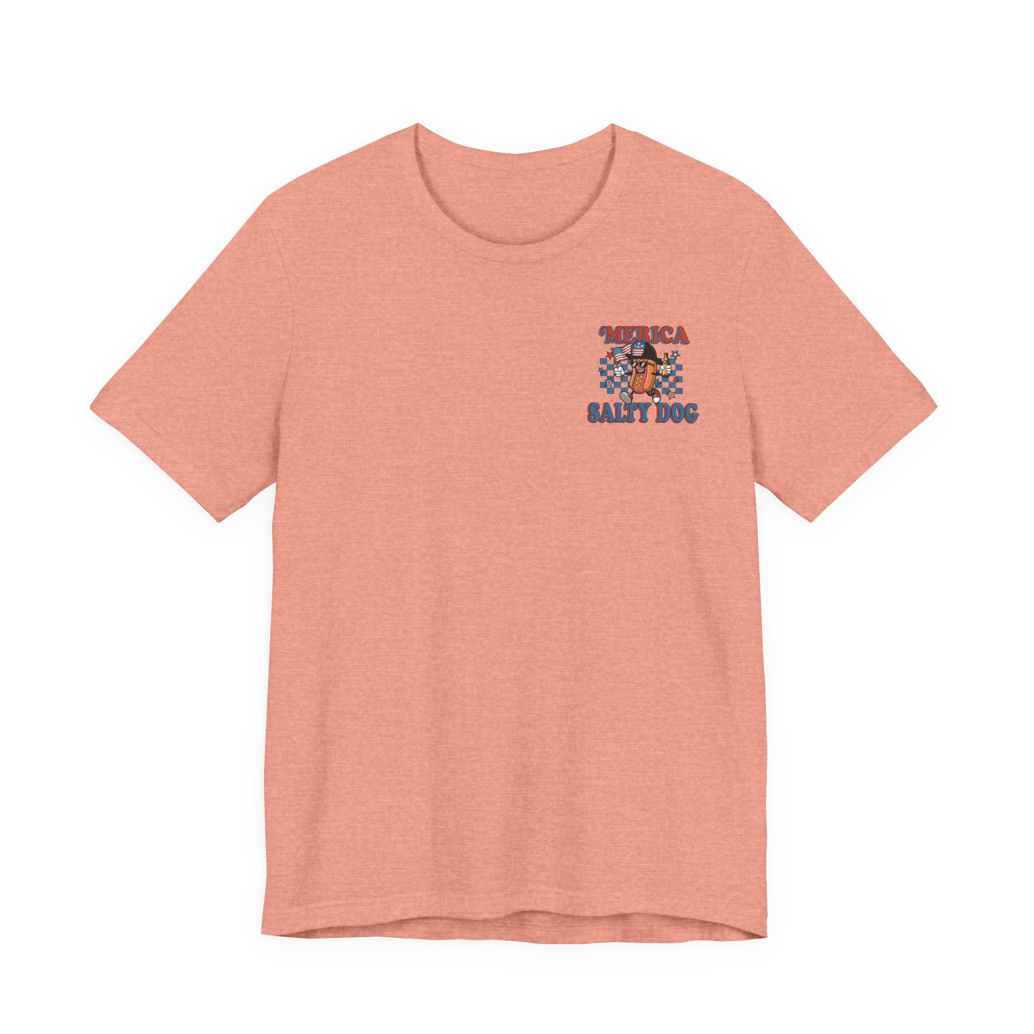 Salty Dog 'Merica Shirt - Bella-Canva Soft Jersey Short Sleeve Tee