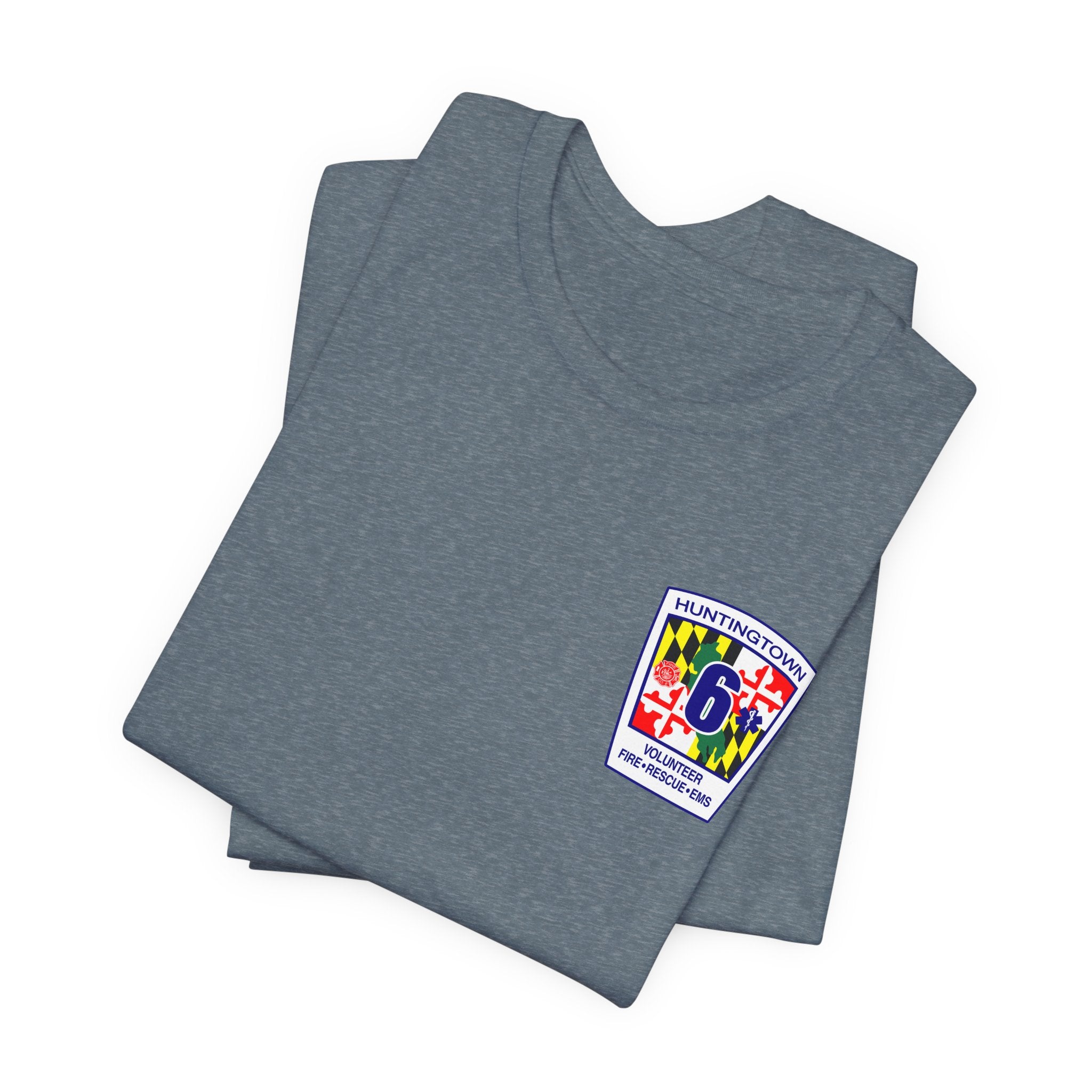 Huntingtown Vol. Fire Boat 6 - Bella+Canvas Soft Unisex Tee