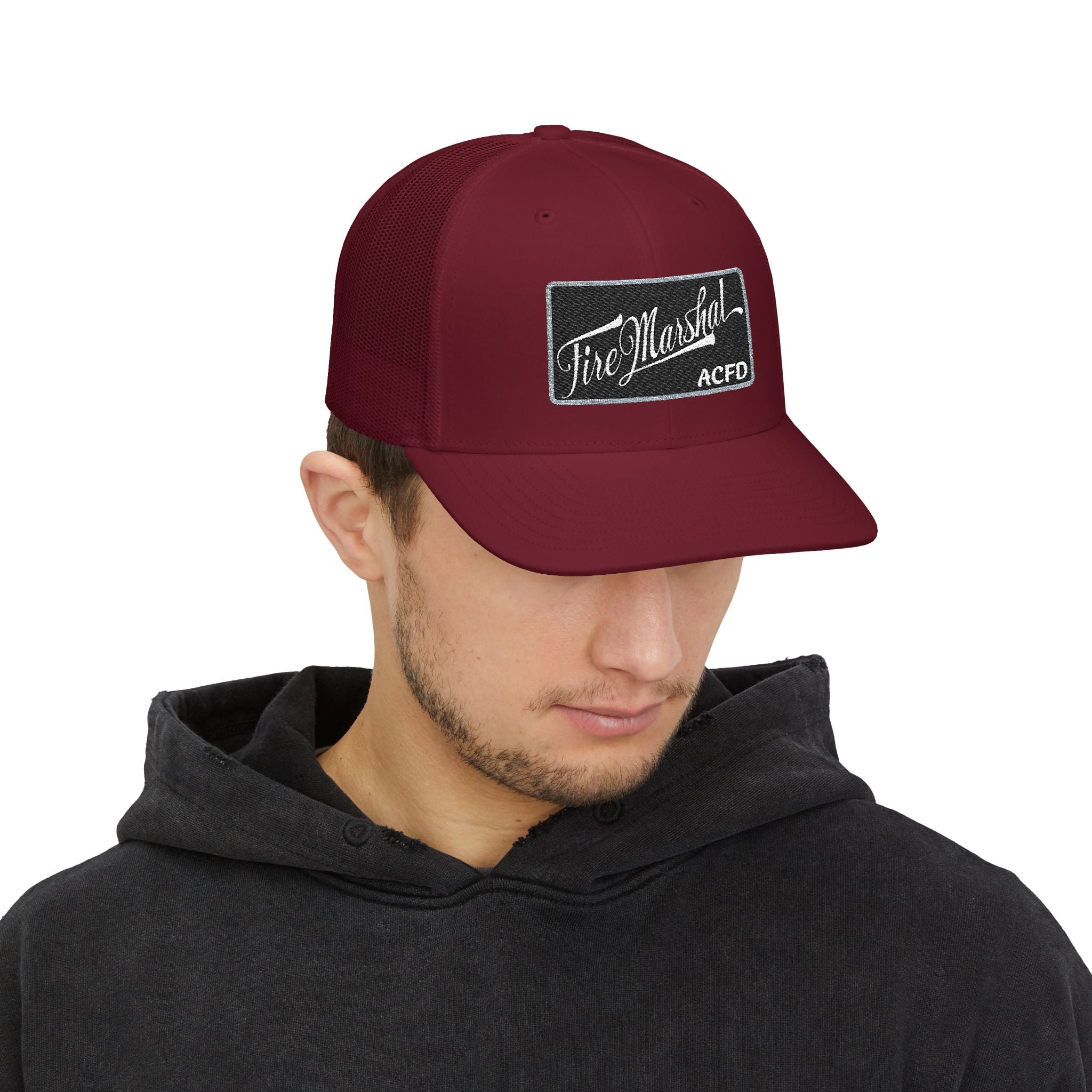 Arlington Fire Marshal - Snapback Trucker (Richardson 112 Style Hat)
