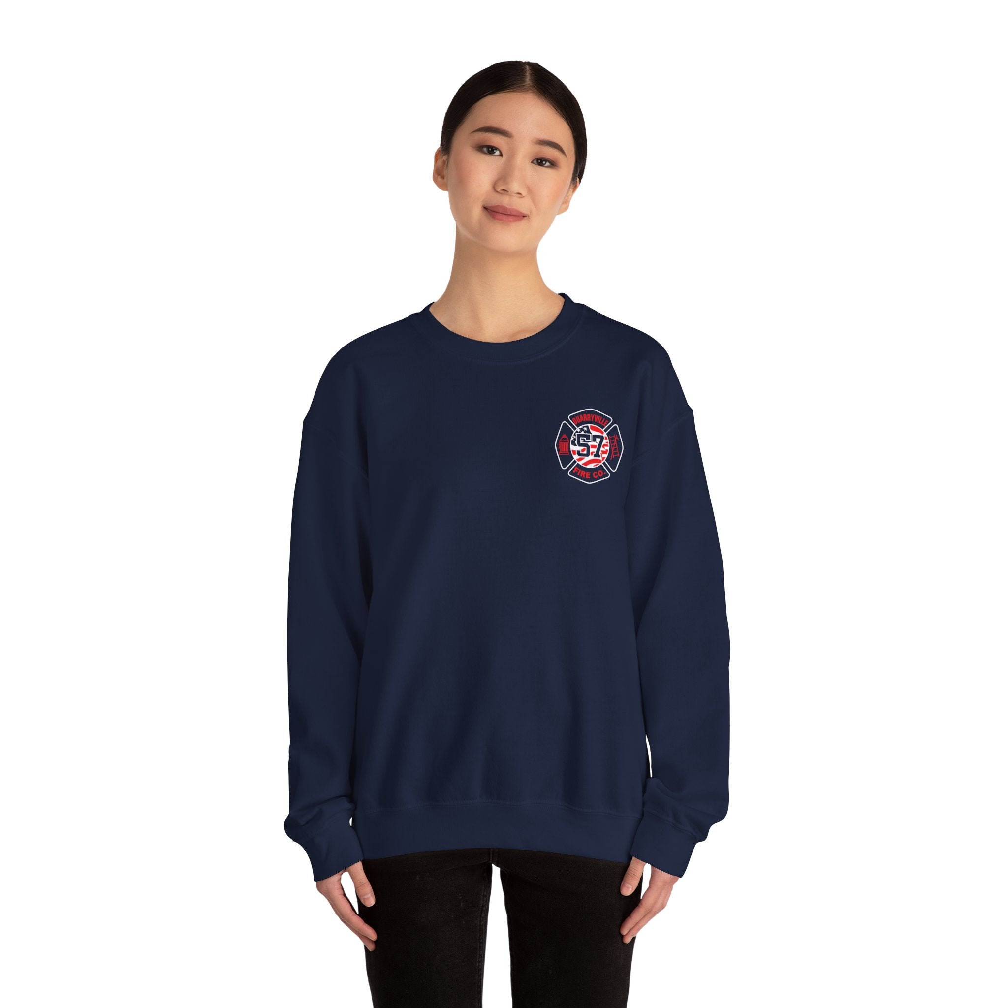 Quarryville PA Vol. Fire - Gildan Unisex Heavy Blend™ Crewneck Sweatshirt