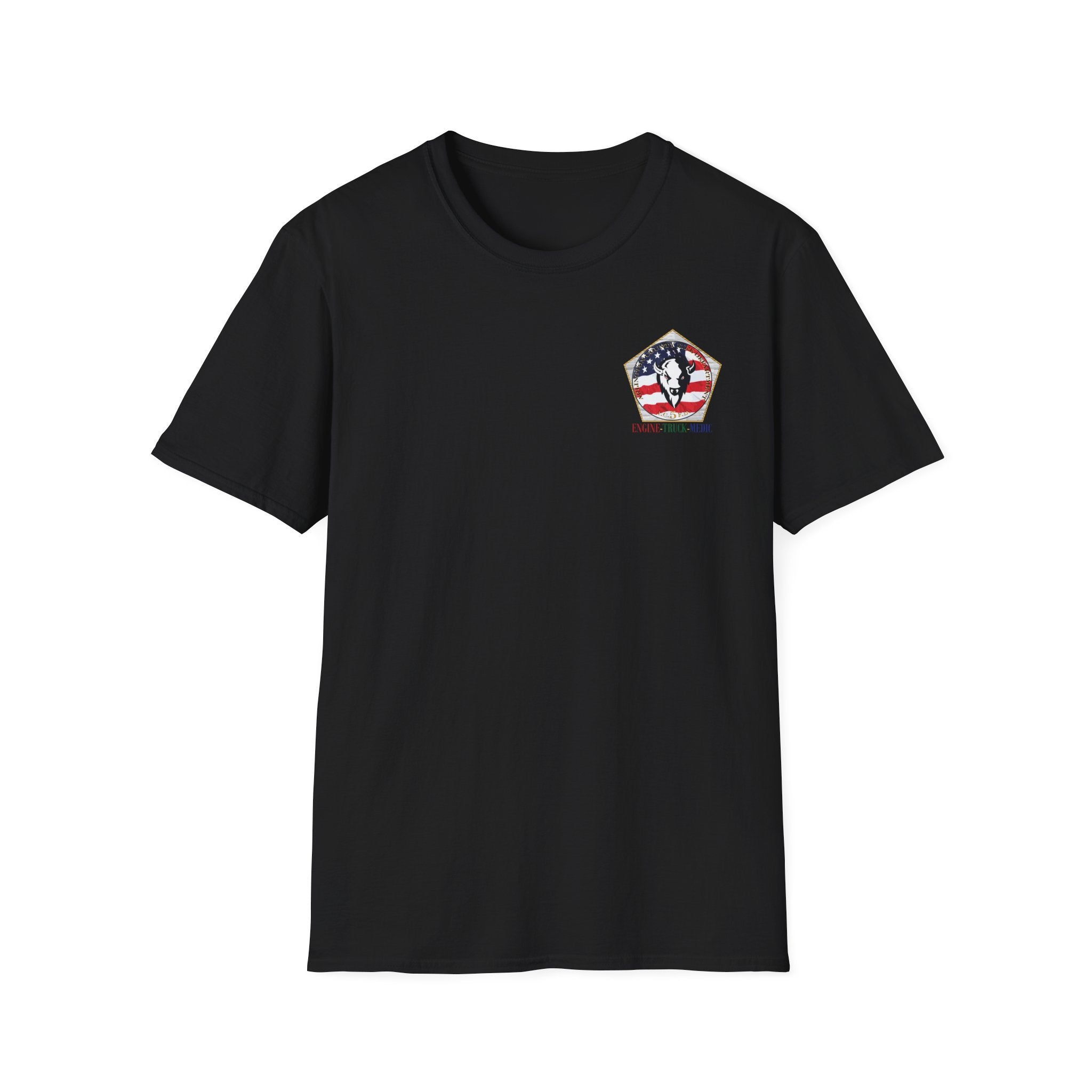 Station 5 Arlington (version 2) - Gildan Soft Cotton Softstyle T-Shirt
