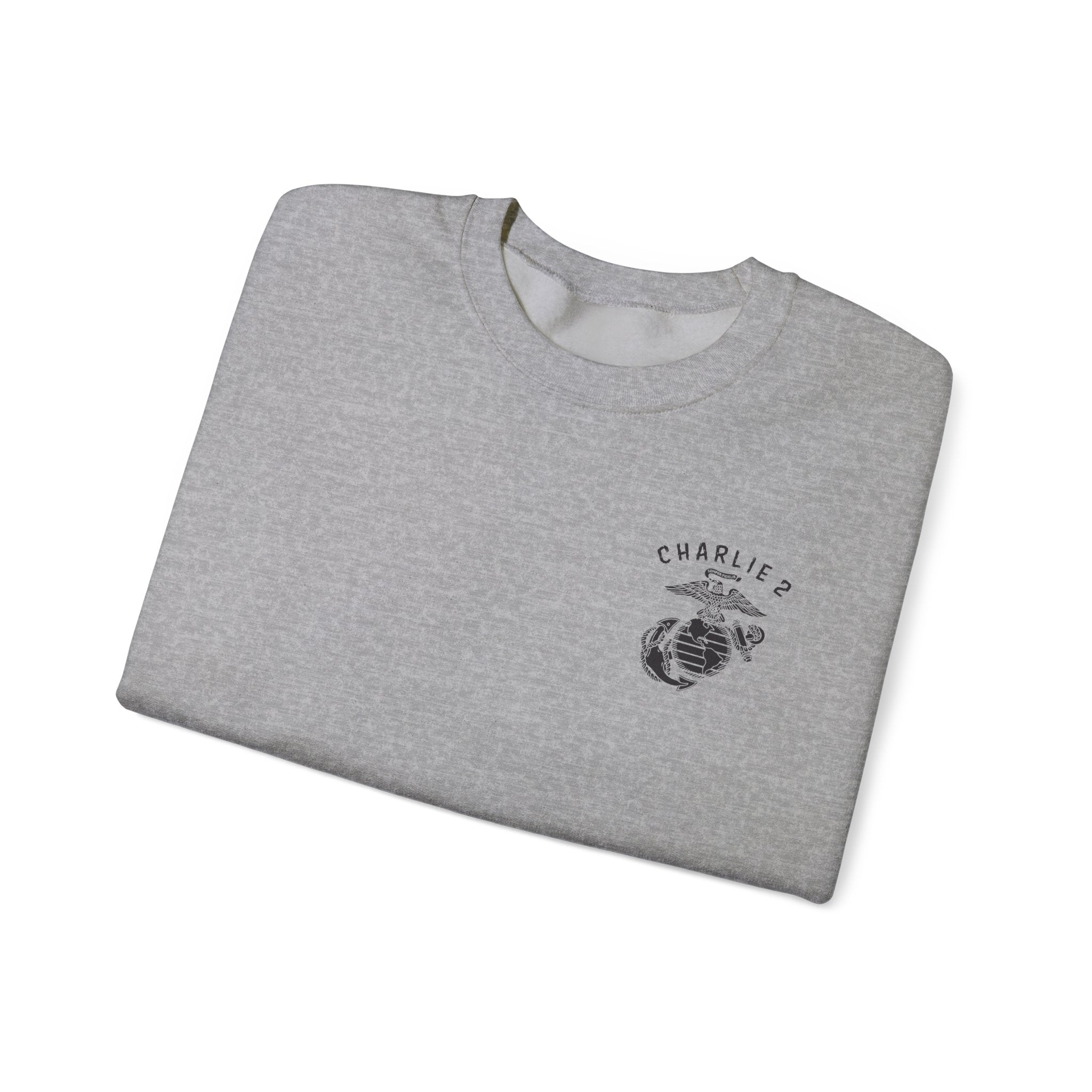 Charlie 2 Ronin (blackLogo) - Gildan Unisex Heavy Blend™ Crewneck Sweatshirt