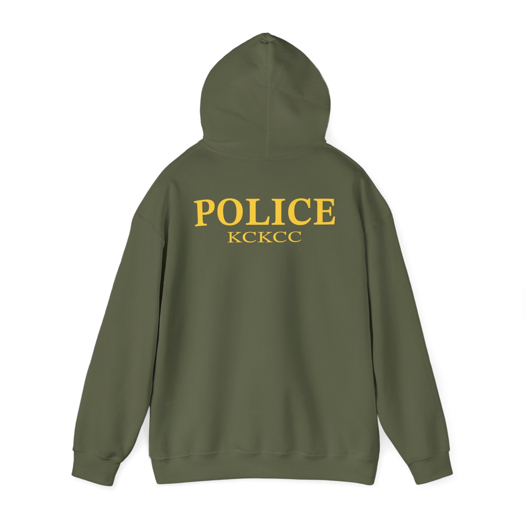 Kansas City College Police Officer Badge - Unisex Heavy Blend™ Hooded Sweatshirt