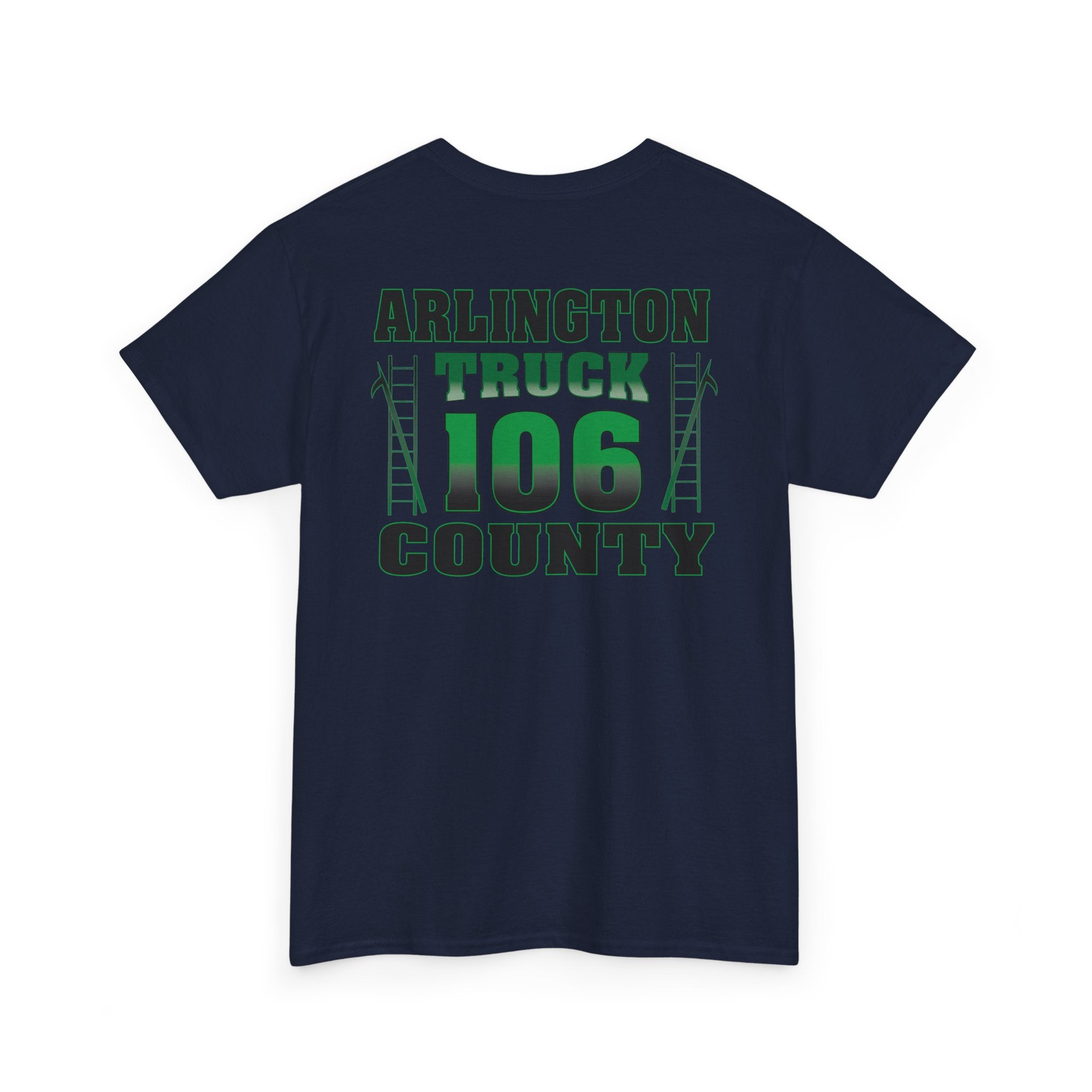 Station 6 Truck Arlington - Heavy Cotton Unisex Tee