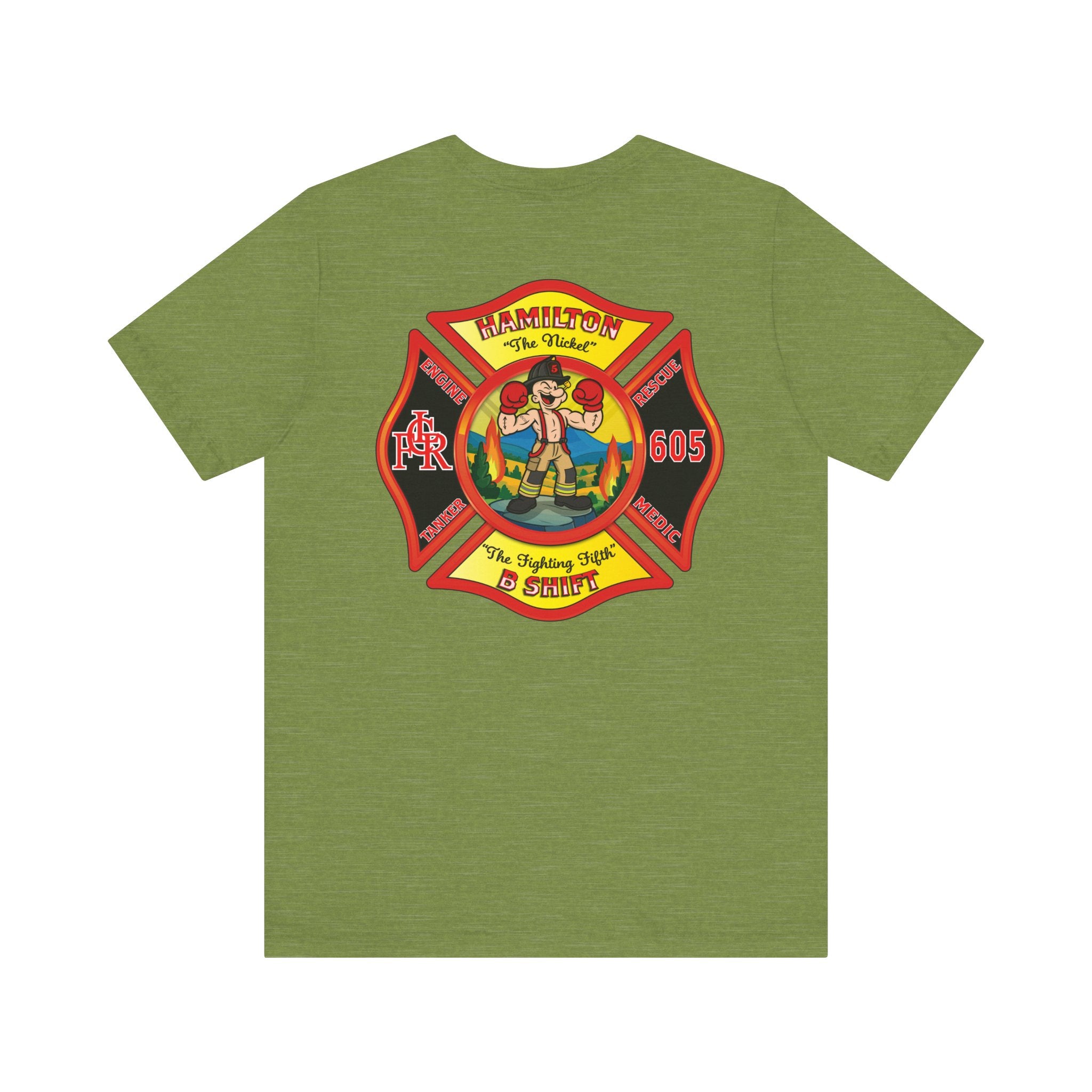 LCFR Hamilton Station 5 version 3- Bella+Canvas Soft Unisex Tee