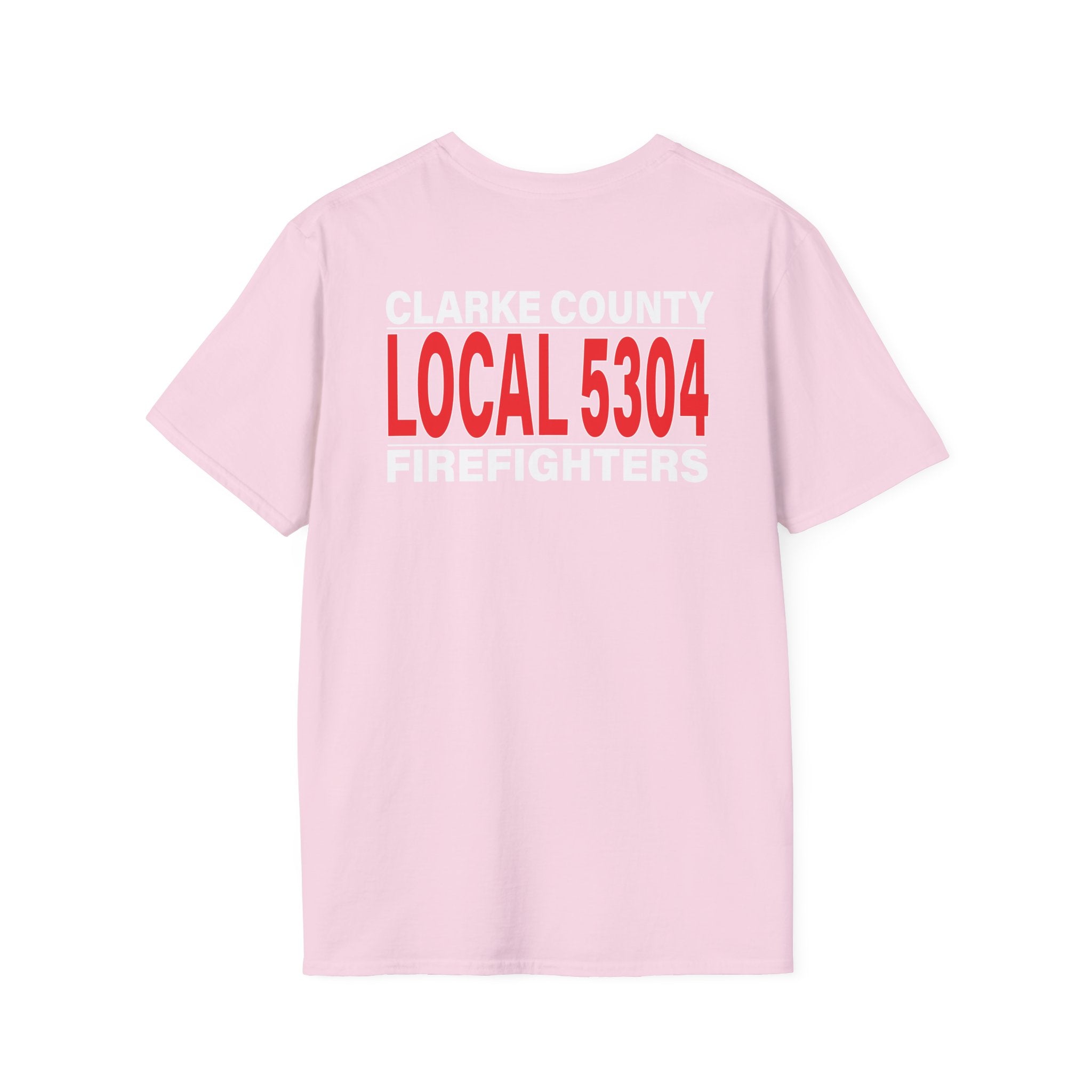 Clarke County Local 5304 version 2 (Portion of Proceeds go to Local 5304)  - Gildan Soft Cotton Softstyle T-Shirt