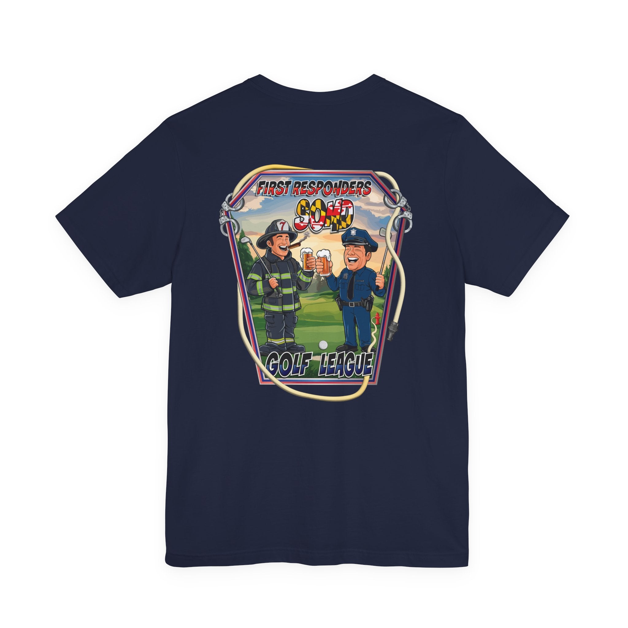SOMD First Responder Golf -Bella+Canvas Soft Unisex Tee