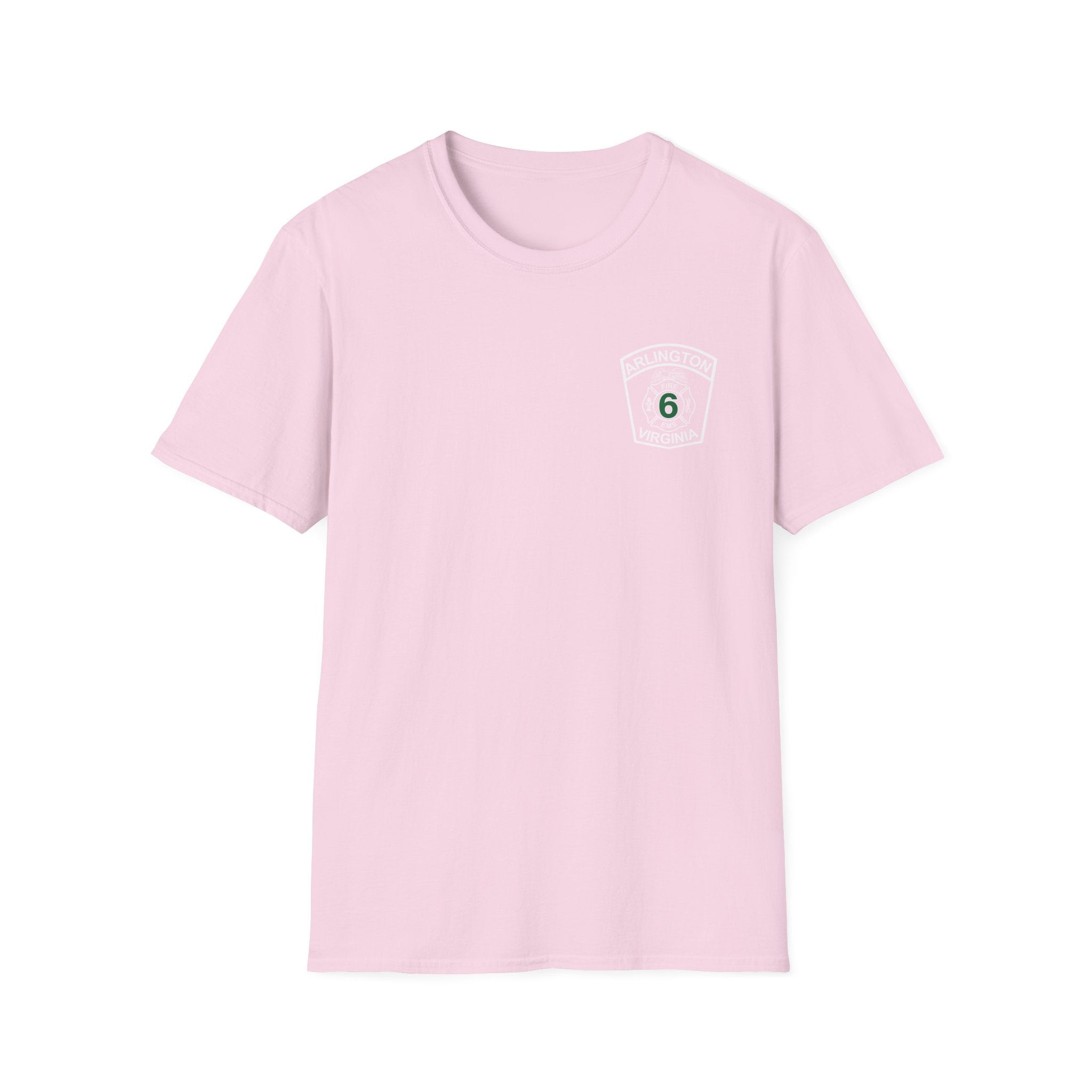 Truck 6 Falls Church - Gildan Soft Cotton Softstyle T-Shirt