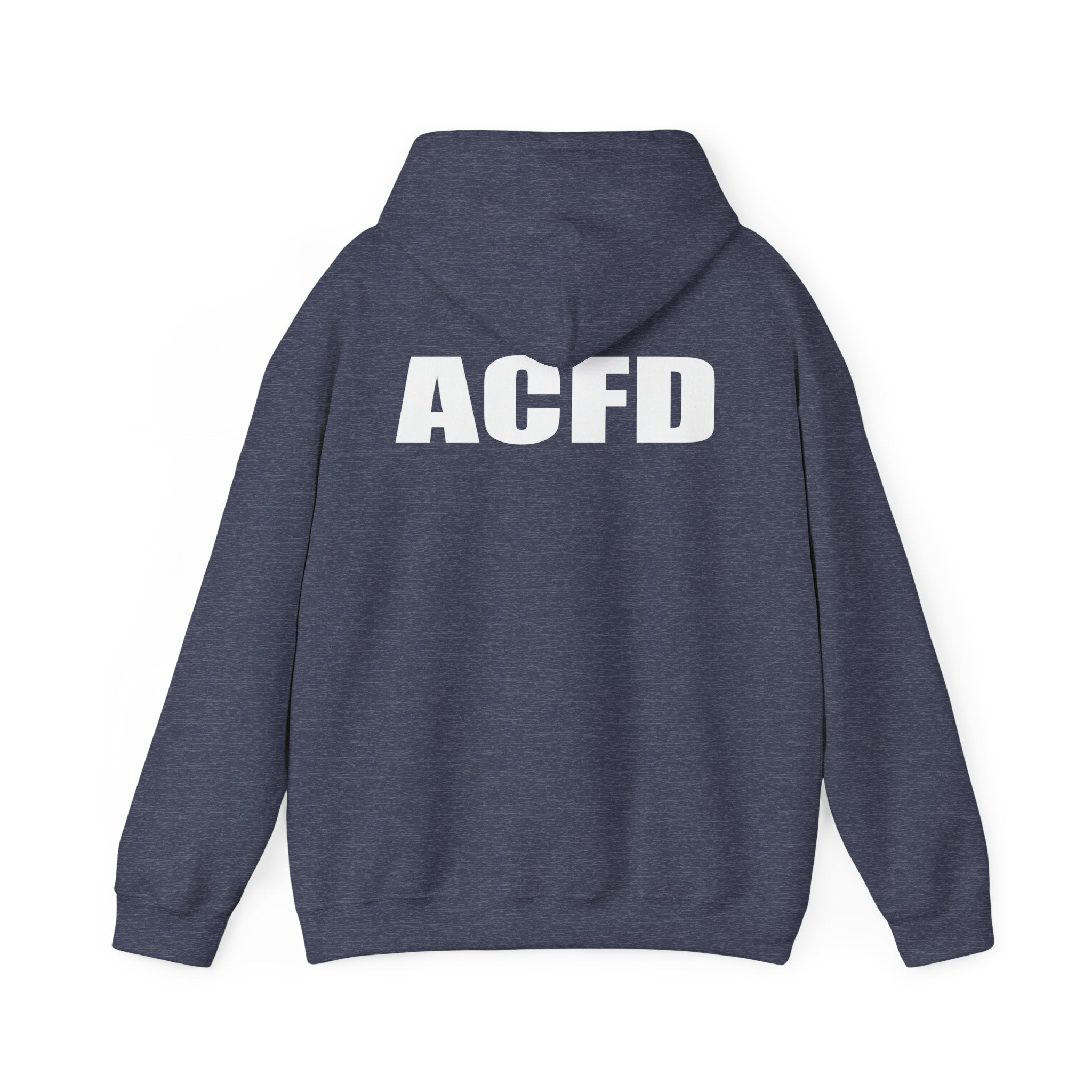 Arlington Station 3 Rhino Front/ACFD FF Back - Gildan Heavy Blend™ Hooded Sweatshirt