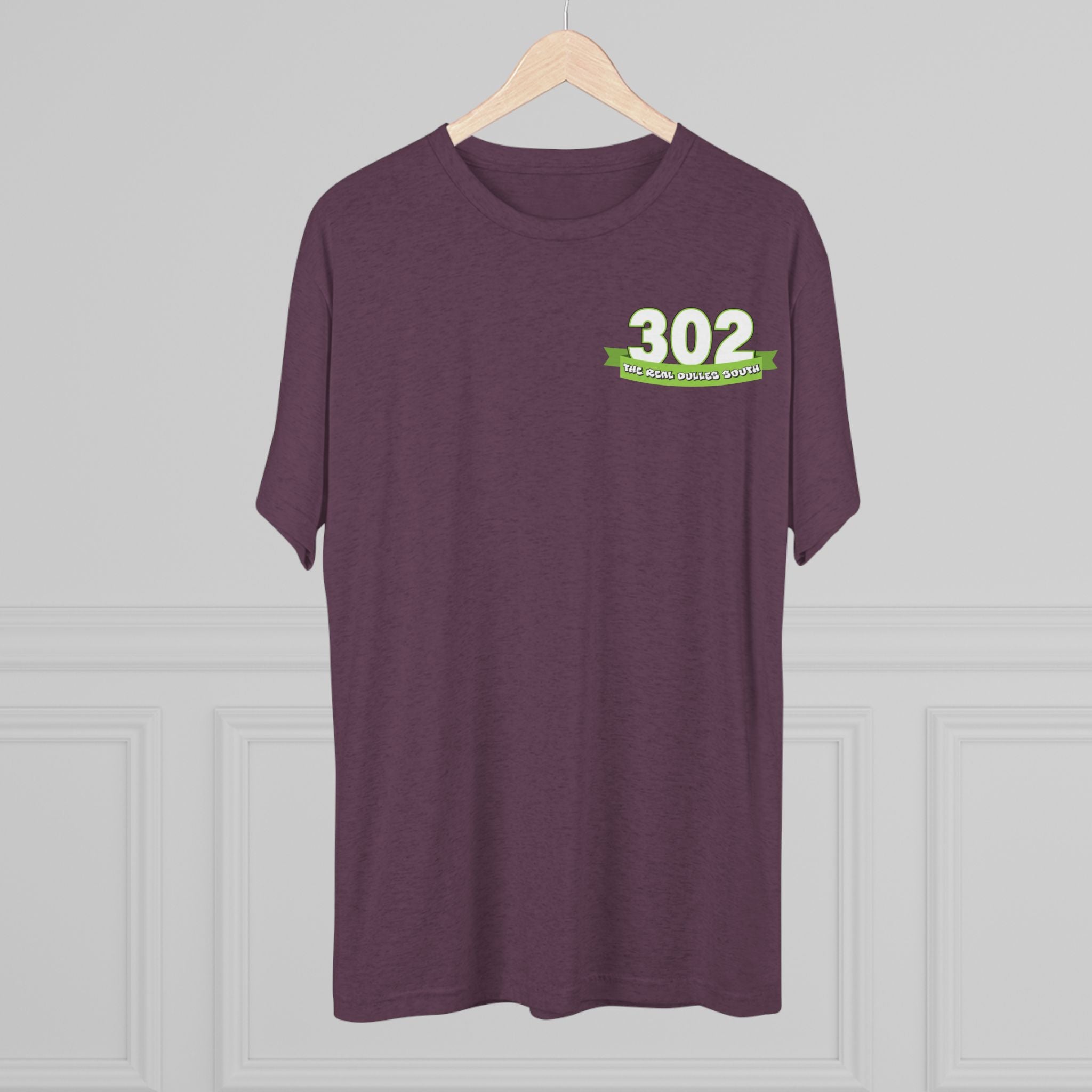 MWAA 302 Real Dulles South - NextLevel Tri-Blend Crew Tee unisex