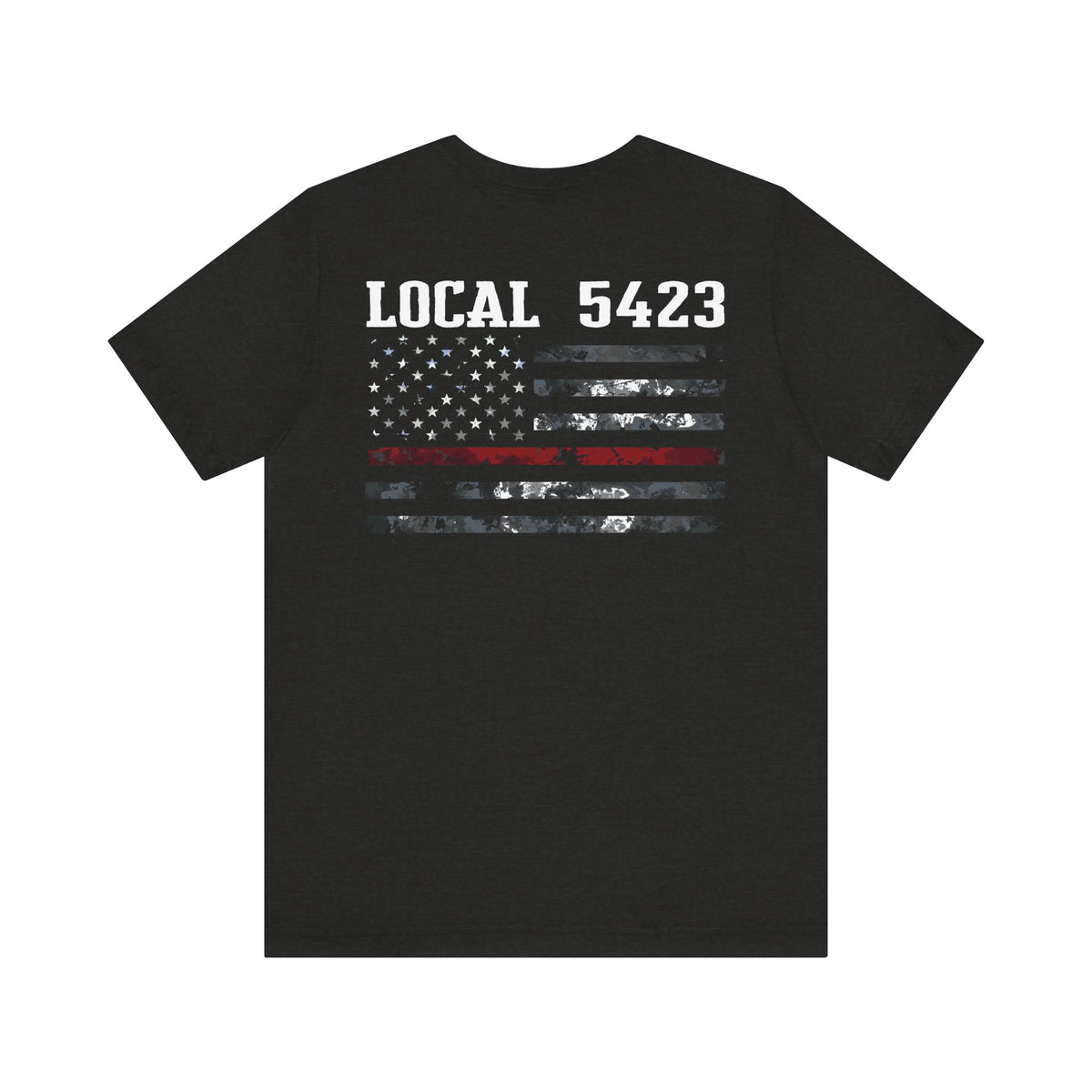 Manheim Township Local 5423 white - Bella+Canvas Soft Unisex Tee