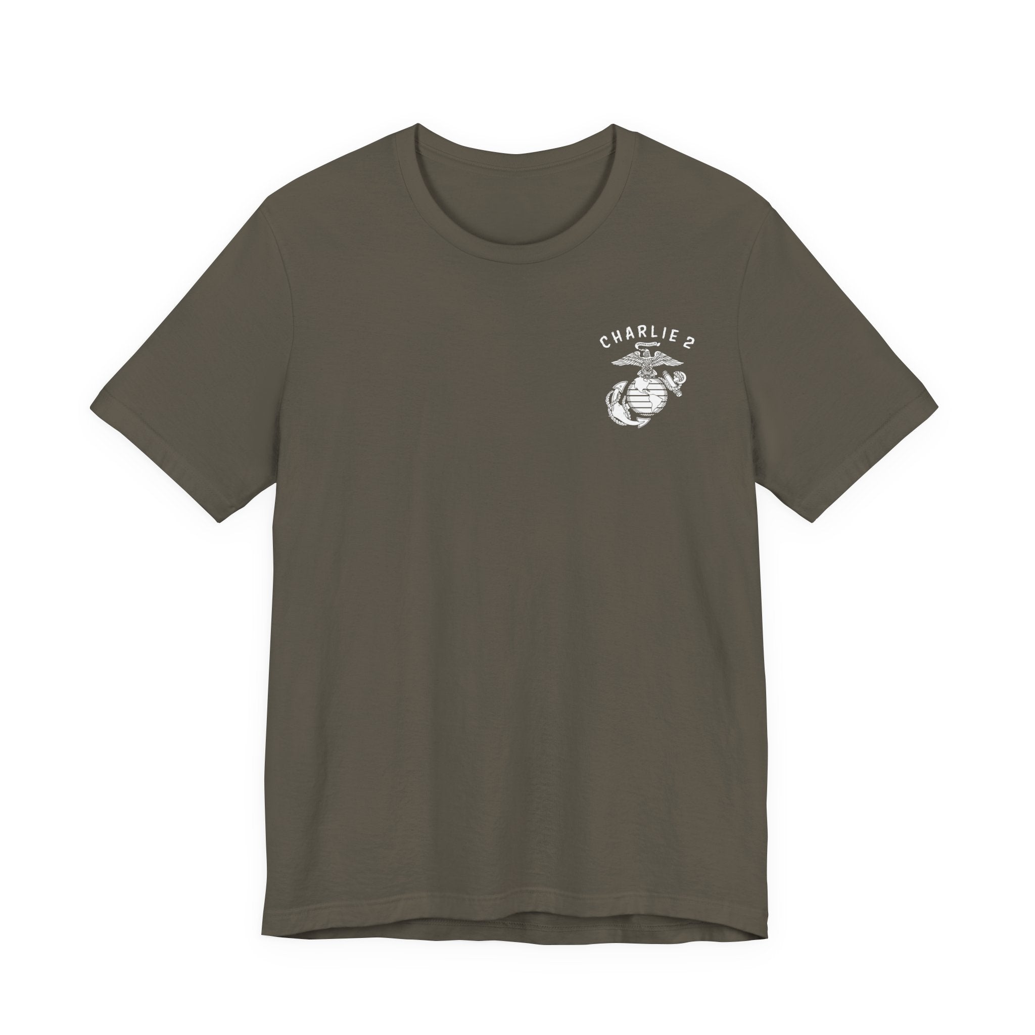 Charlie 2 Ronin (white logo) - Bella Canva soft cotton bled.