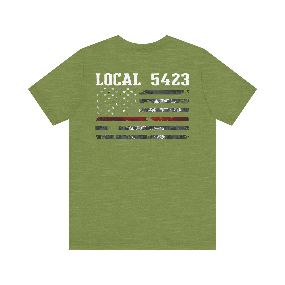 Manheim Township Local 5423 white - Bella+Canvas Soft Unisex Tee