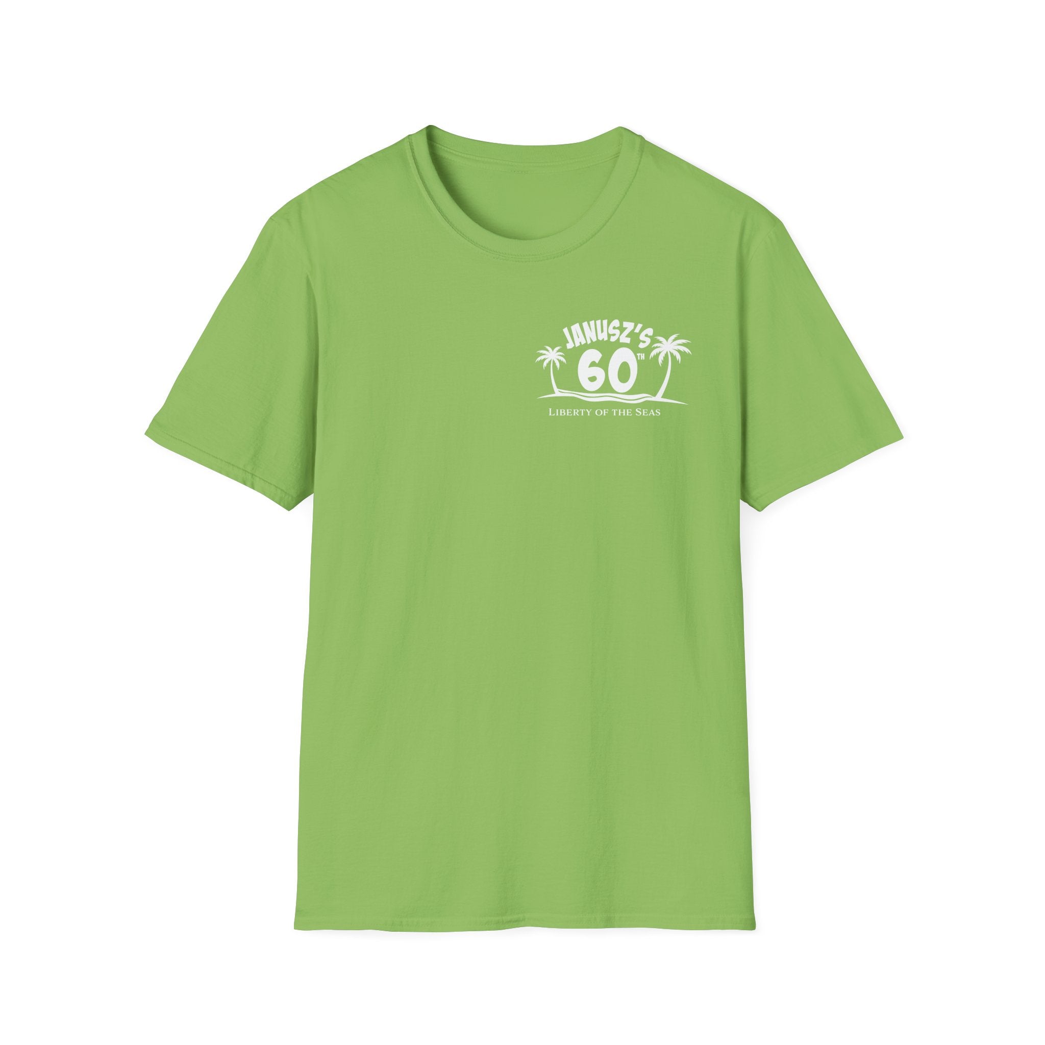 Renee Family Cruise white - Unisex Softstyle Cotton T-Shirt